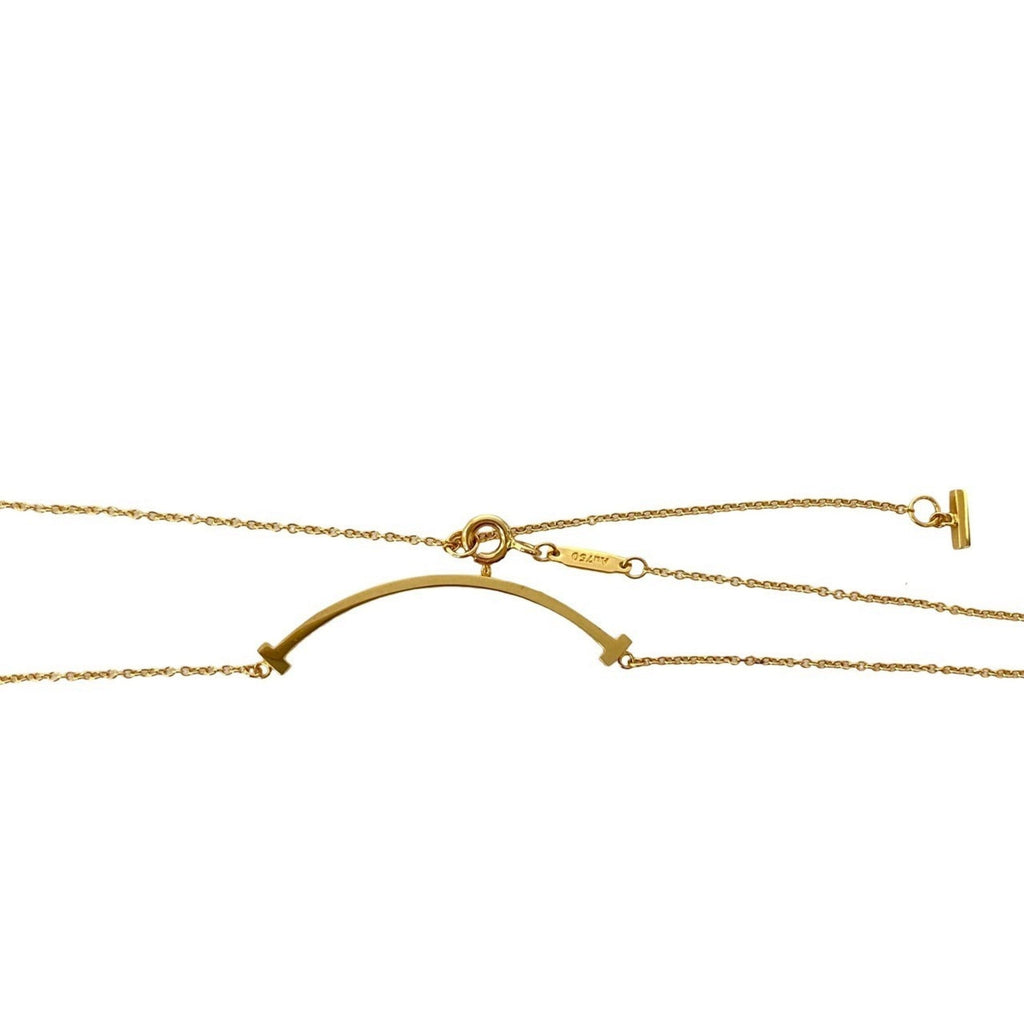 T Smile Pendant Necklace