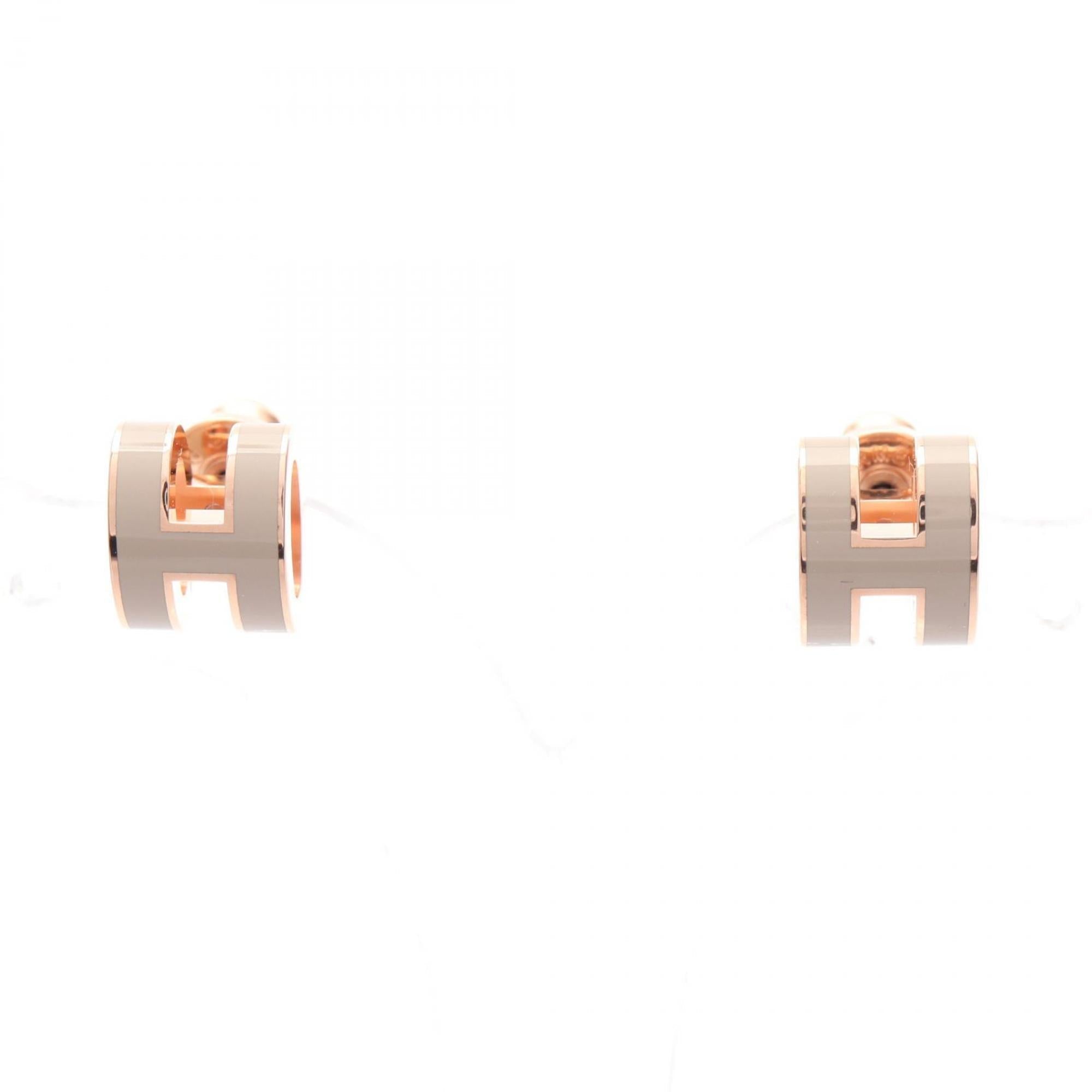 Pop H Earrings Gold-Tone Metal Gold-Tone Metal
