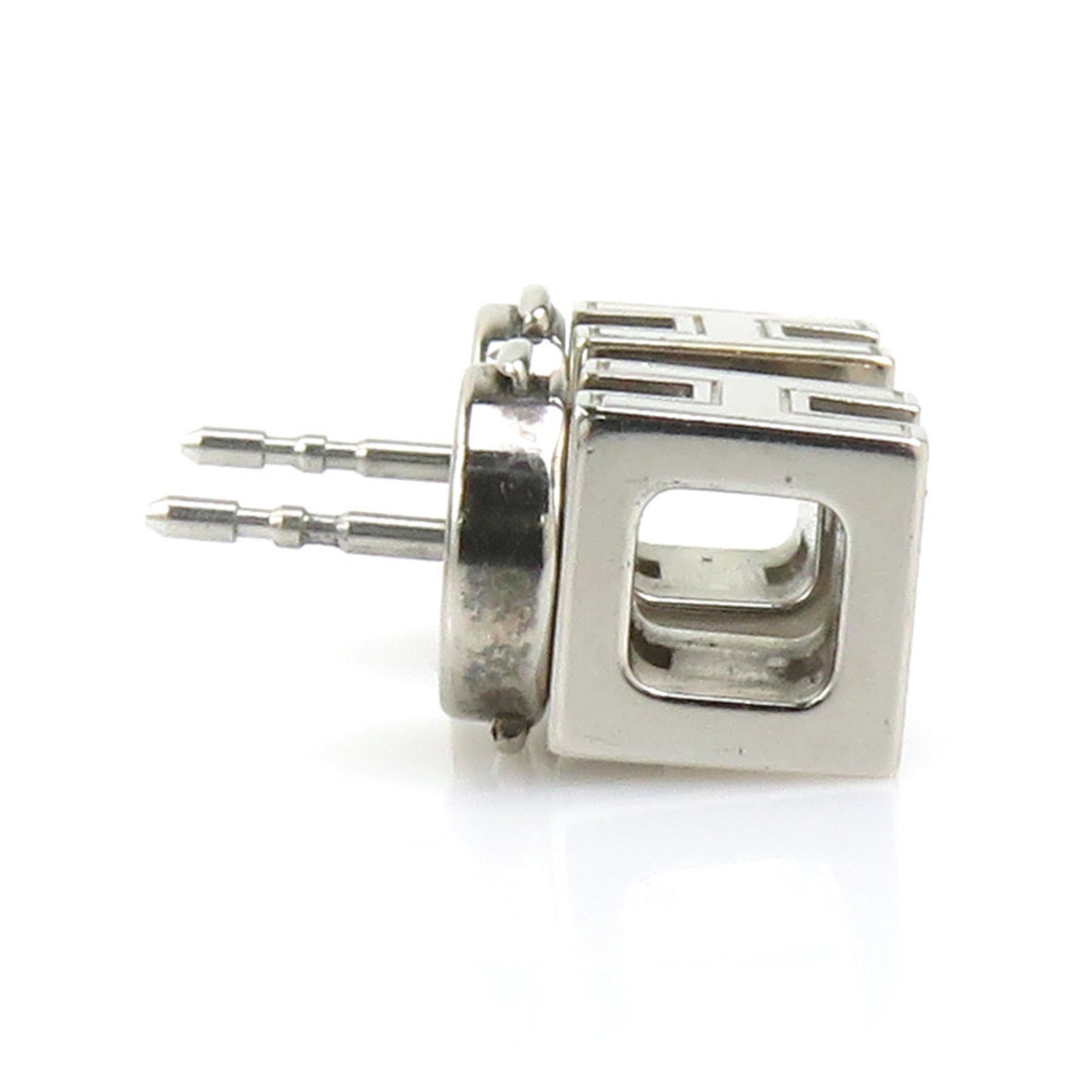 Earrings Silver-Tone Metal
