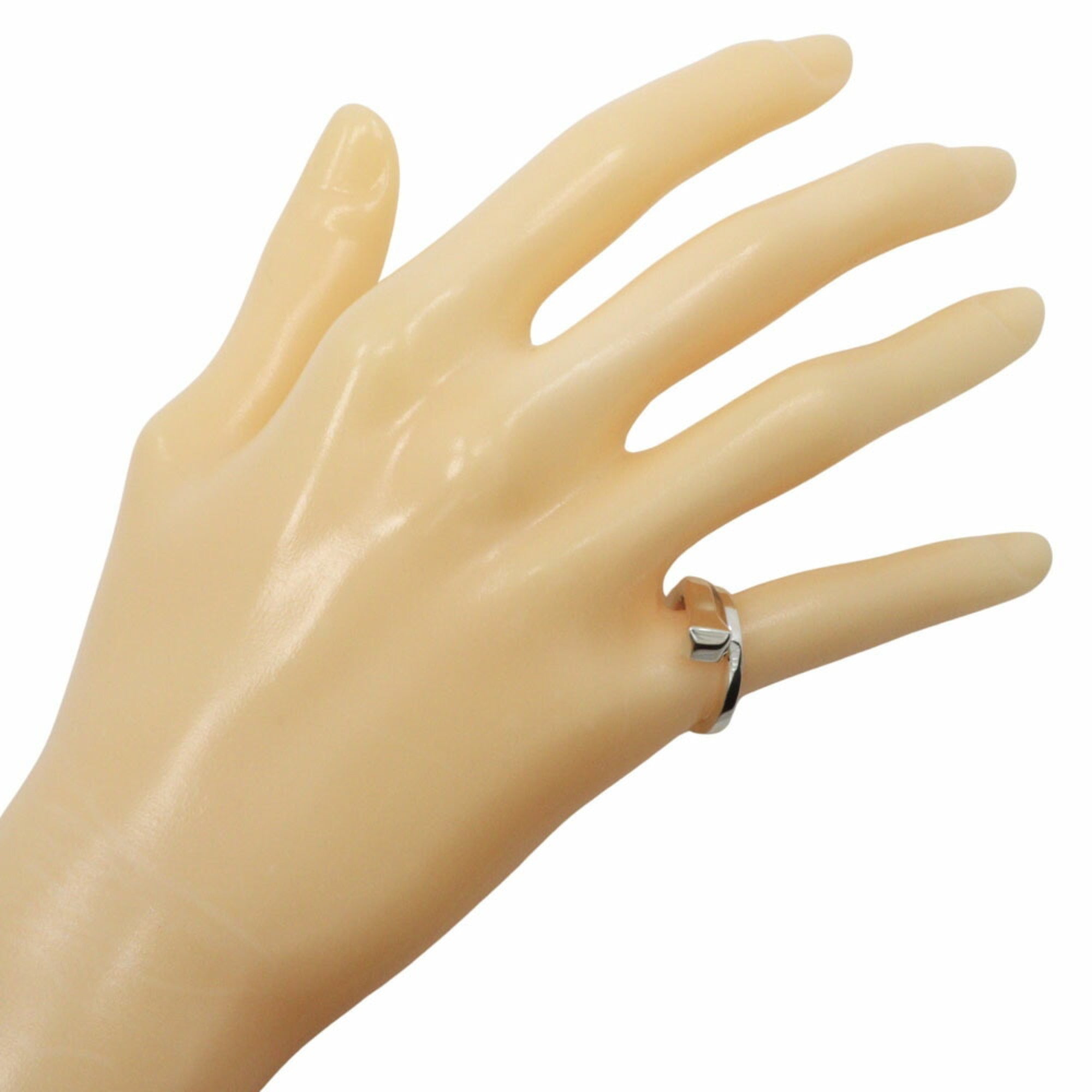 Nail Motif Ring Sterling Silver