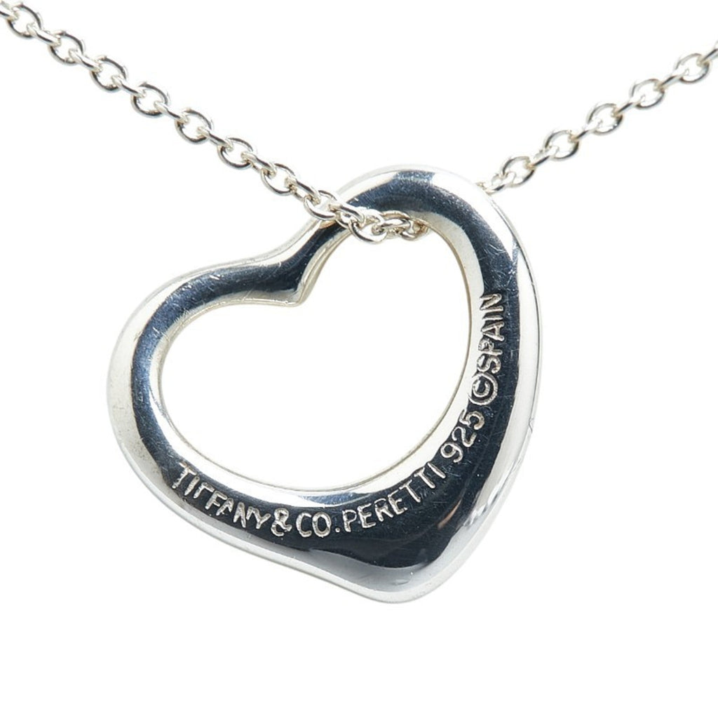Heart Pendant Necklace Sterling Silver