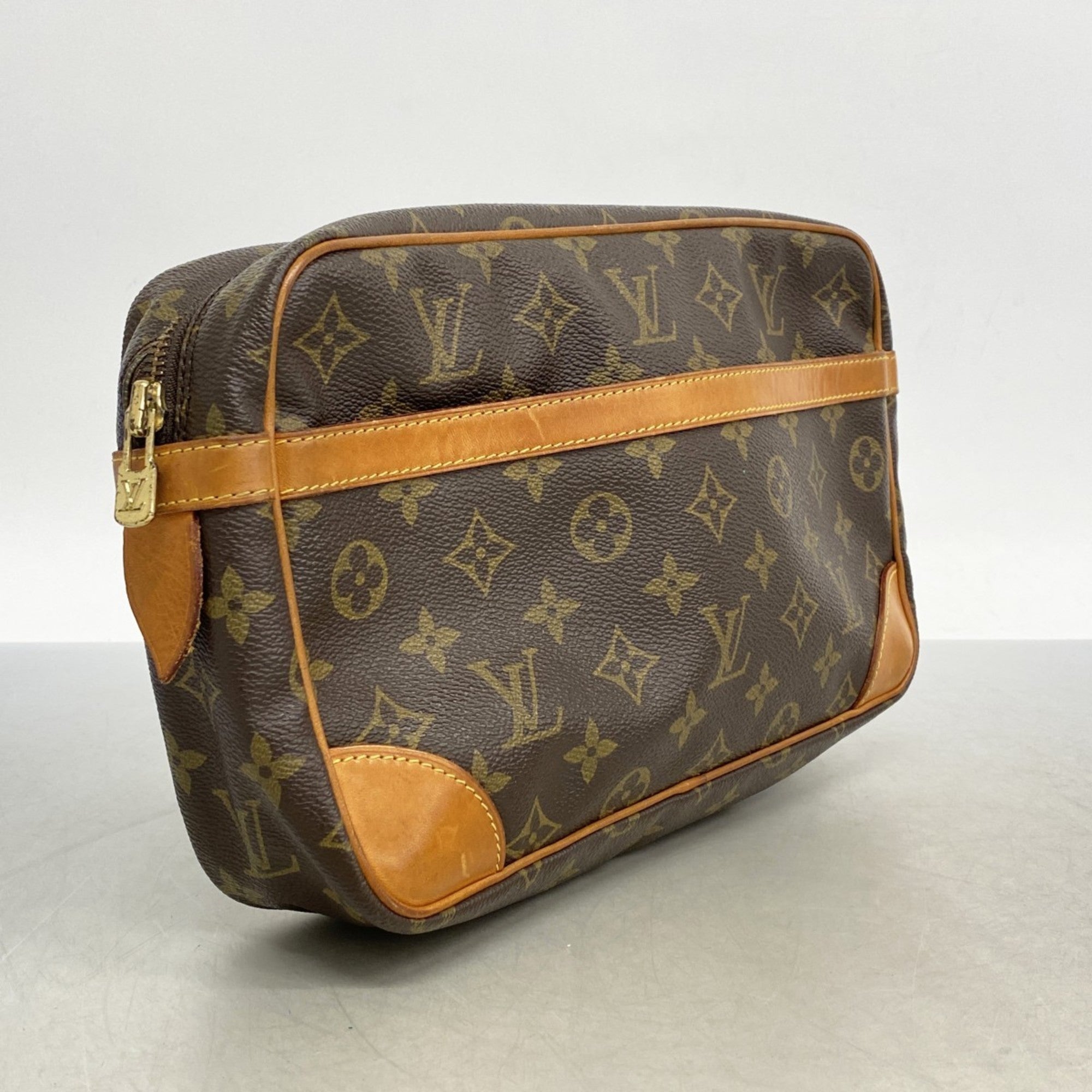 Trocadero Handbag Monogram Canvas 27