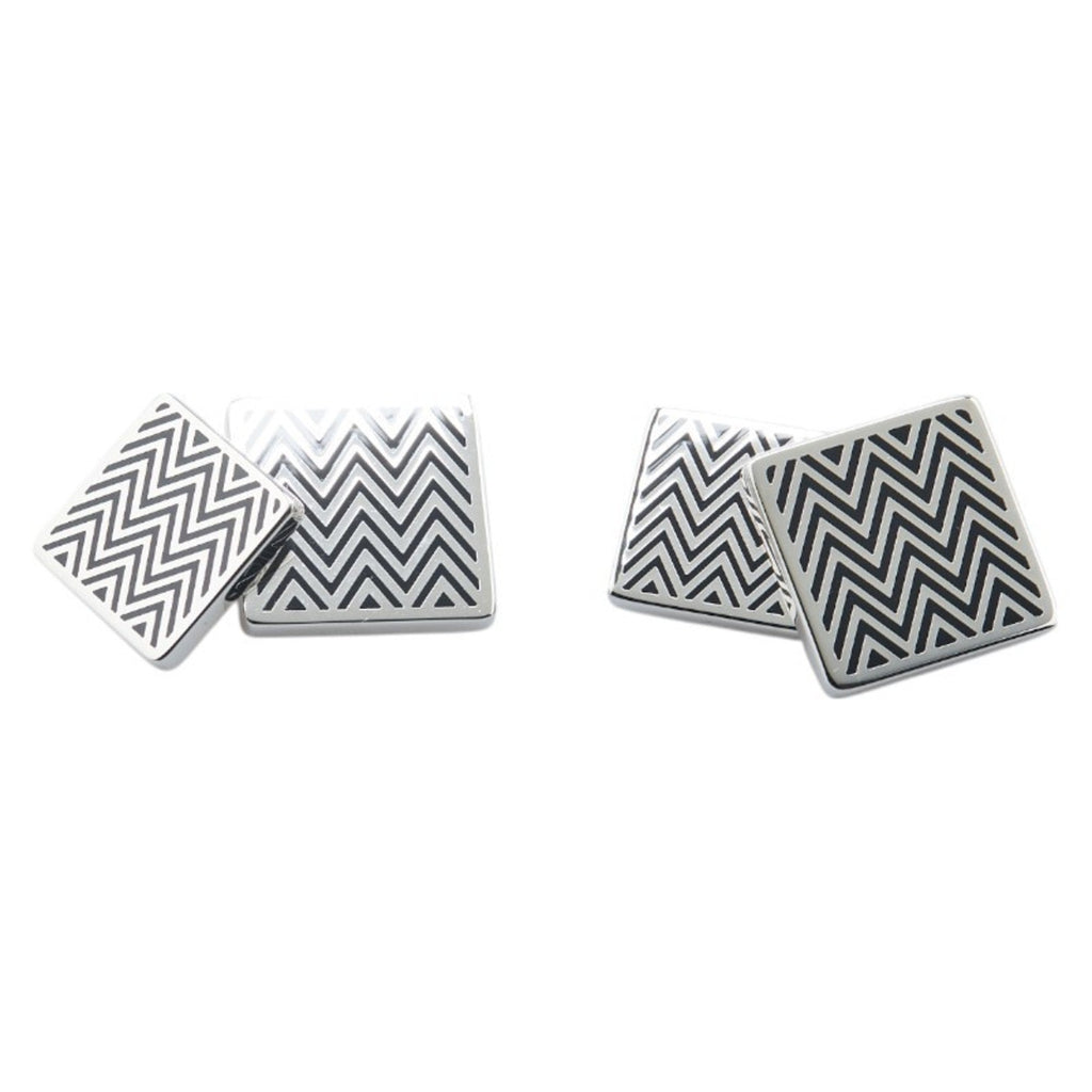 Cufflinks Metal Black Bracelet