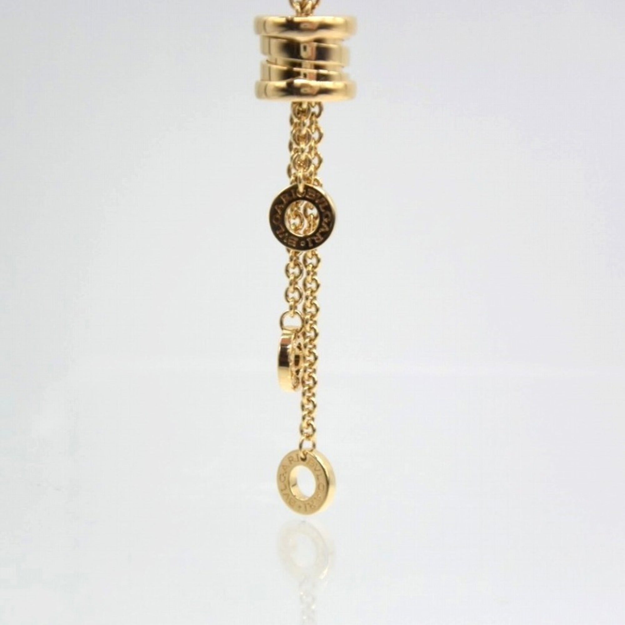 B.Zero1 Pendant Necklace 18K Yellow Gold