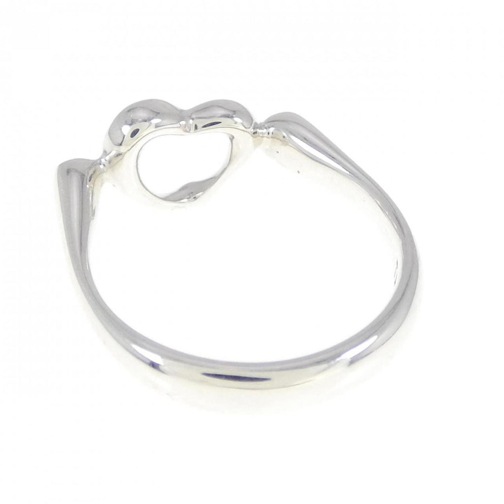 Open Heart Ring Sterling Silver