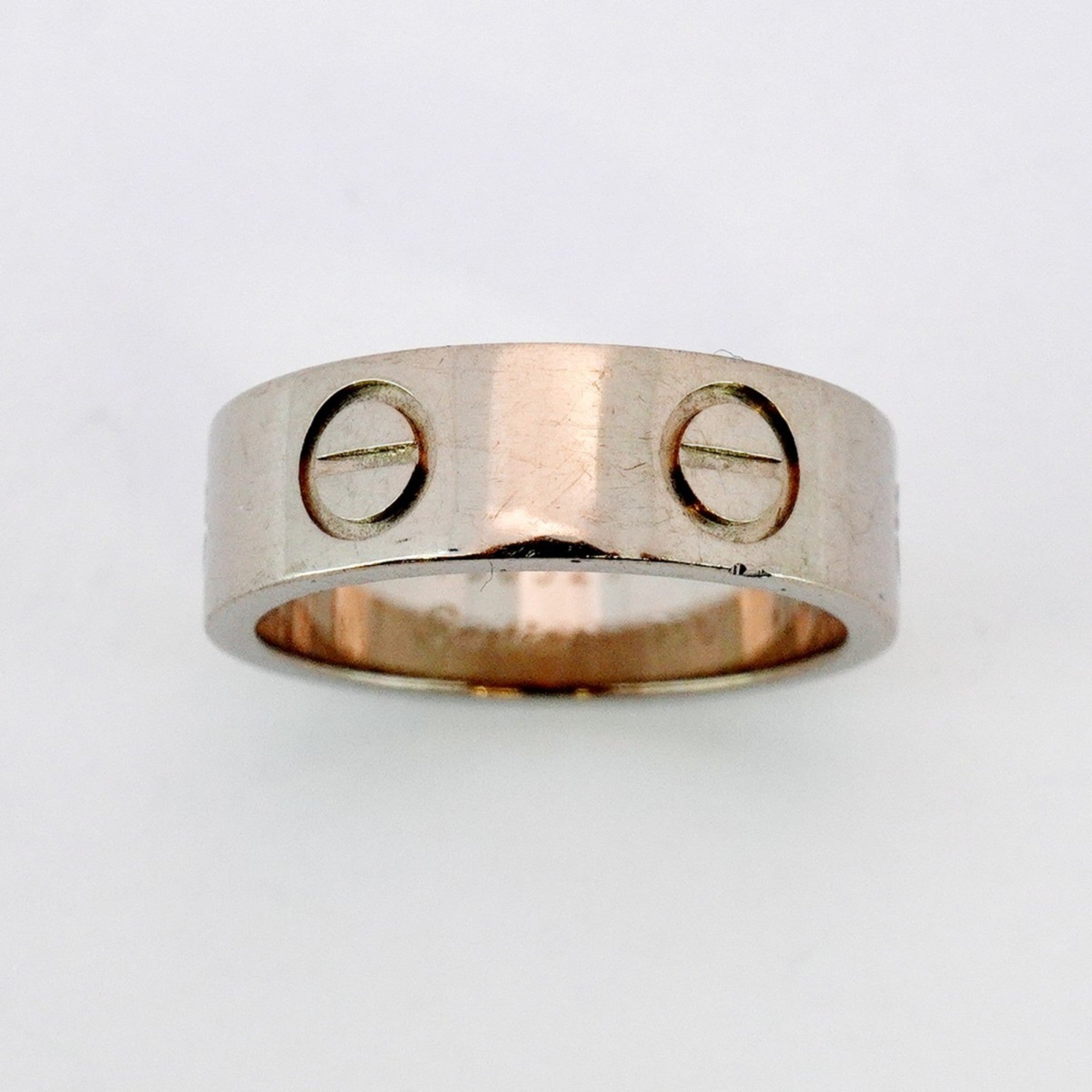 Love Ring 18K White Gold