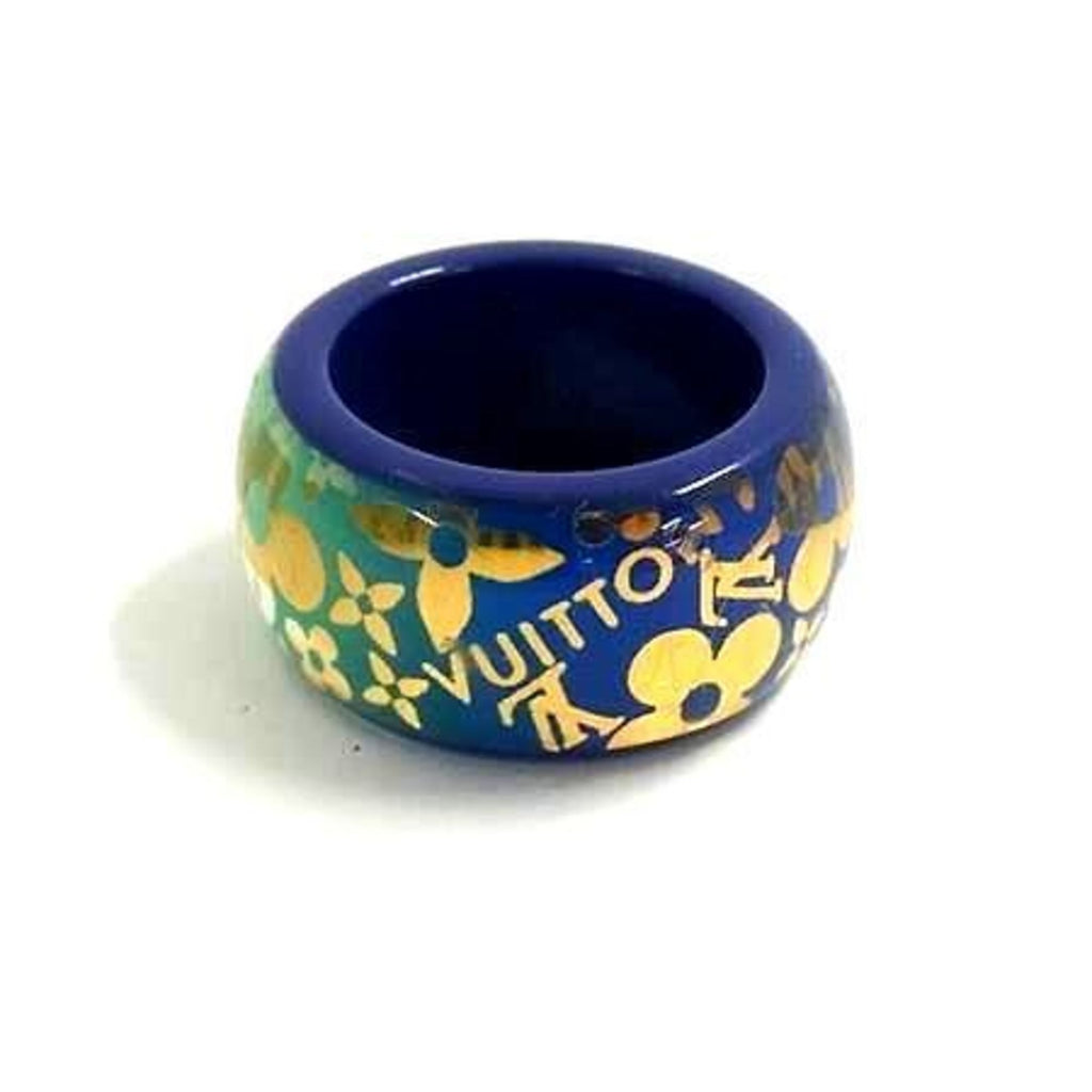 Band Ring Resin Blue