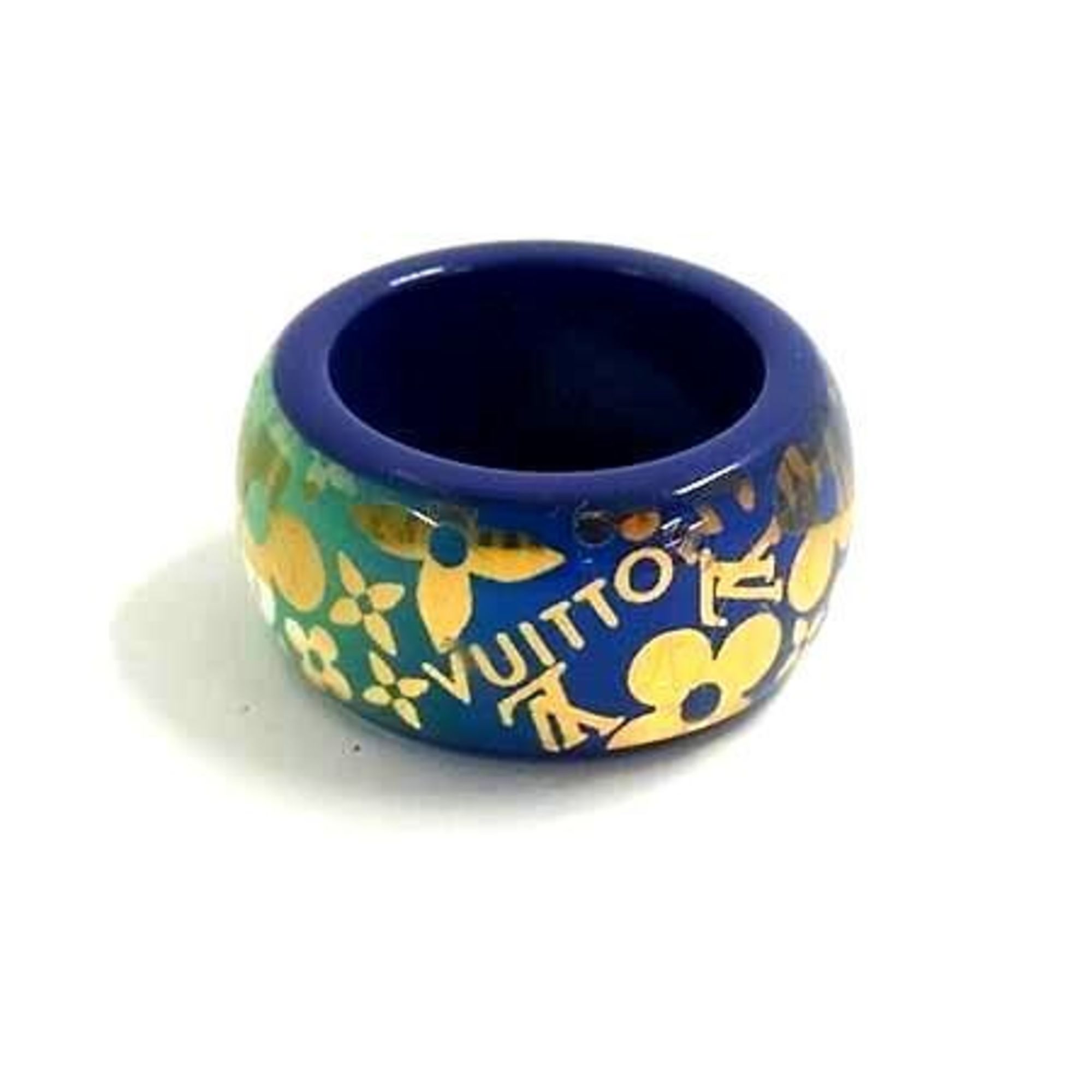 Band Ring Resin Blue