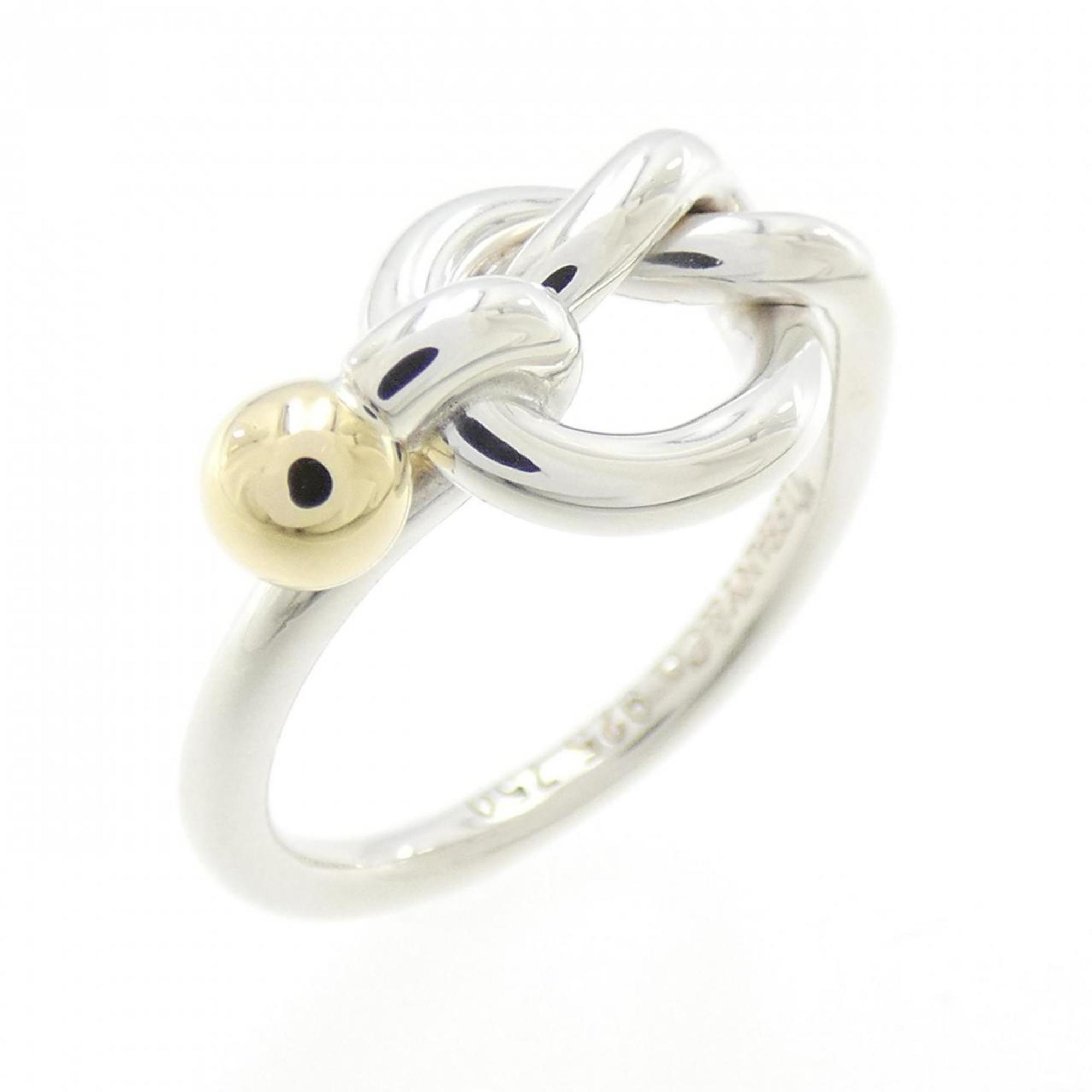 Ring Sterling Silver and 18K Yellow Gold