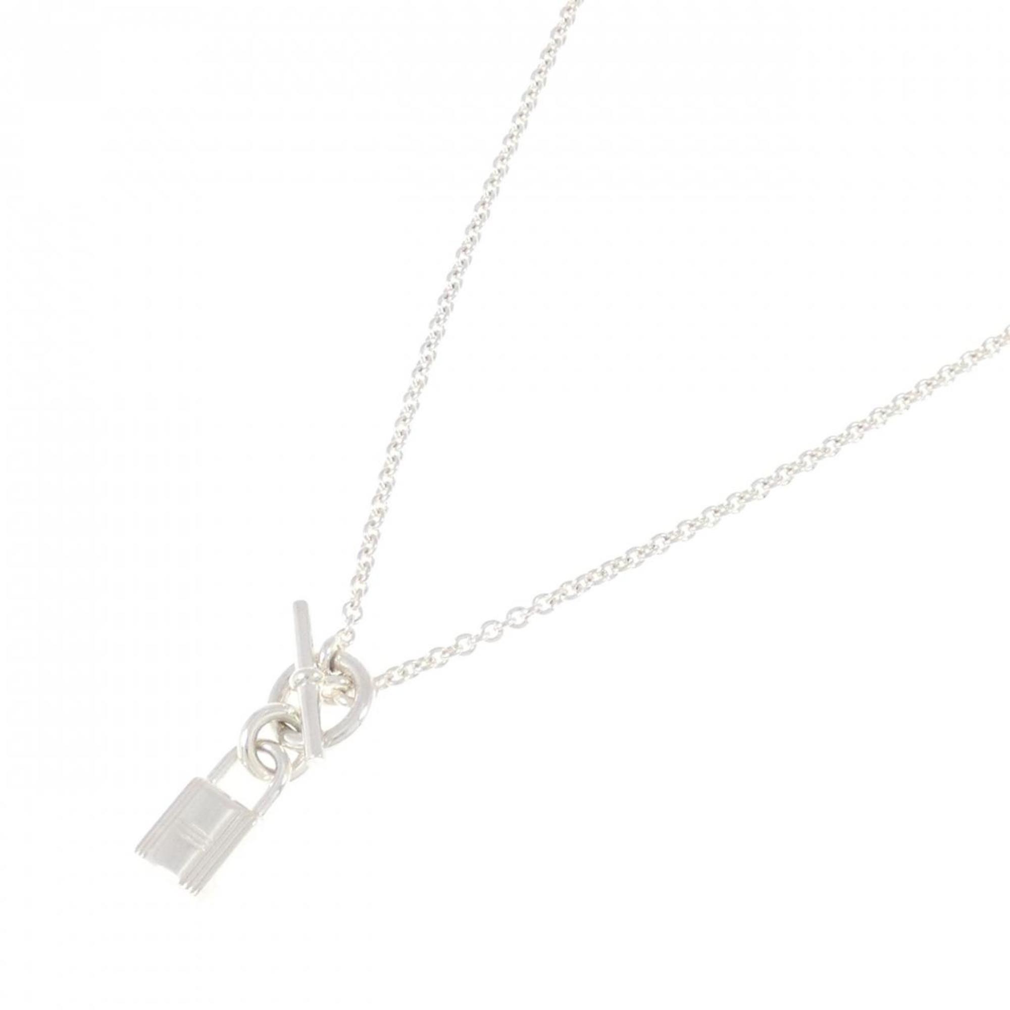 Amulet Padlock Pendant Necklace Sterling Silver