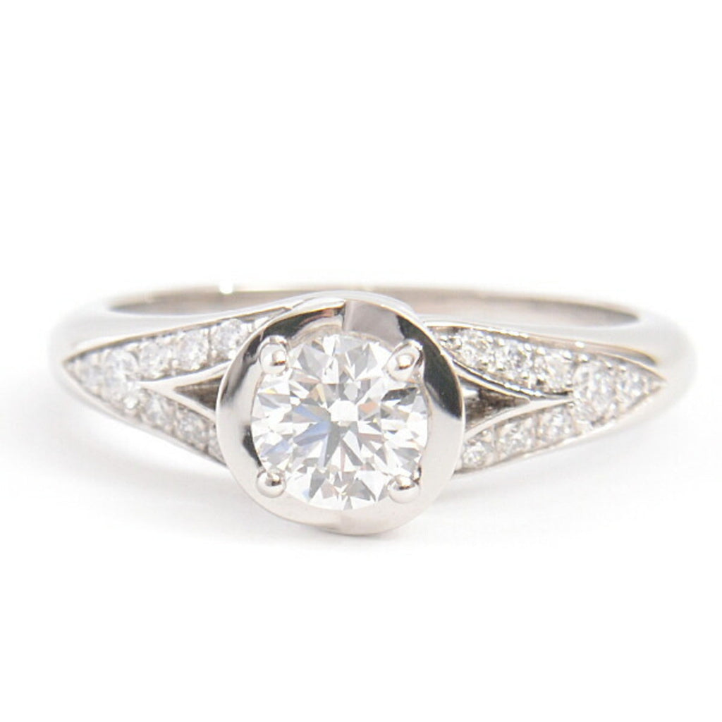Ring Platinum with Diamond