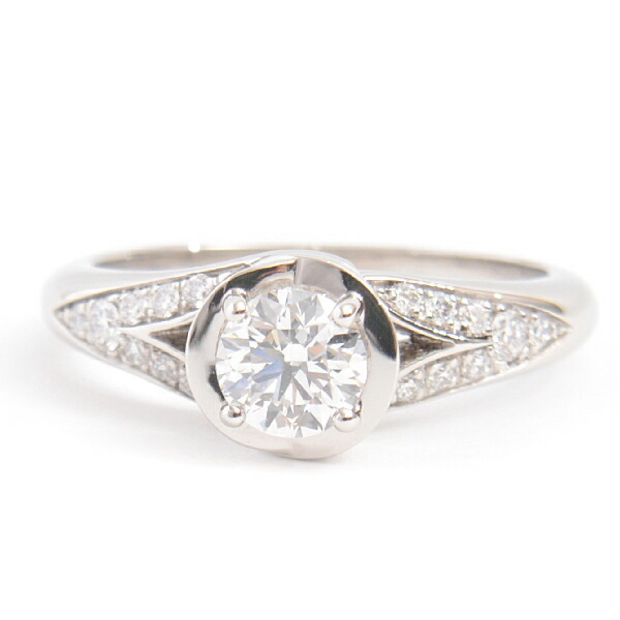 Ring Platinum with Diamond