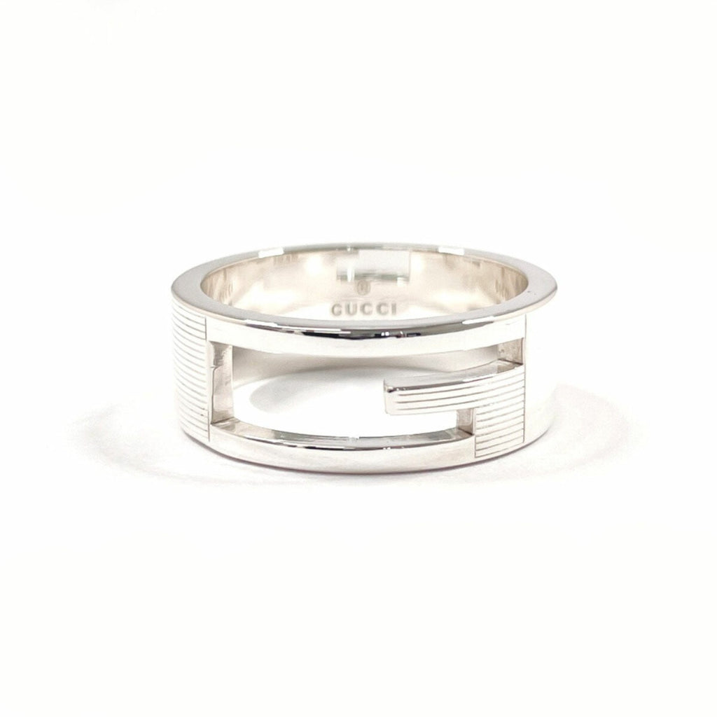 Cutout G Ring Sterling Silver