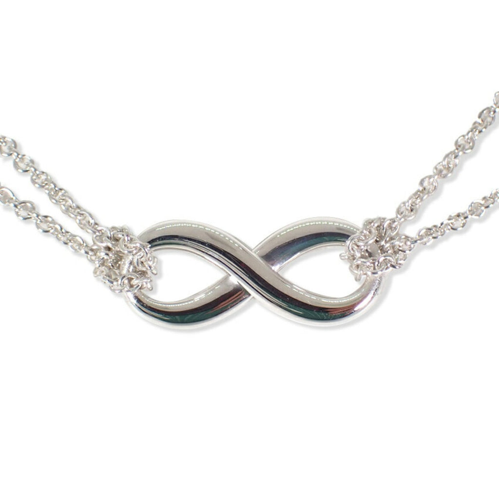 Infinity Pendant Necklace Sterling Silver