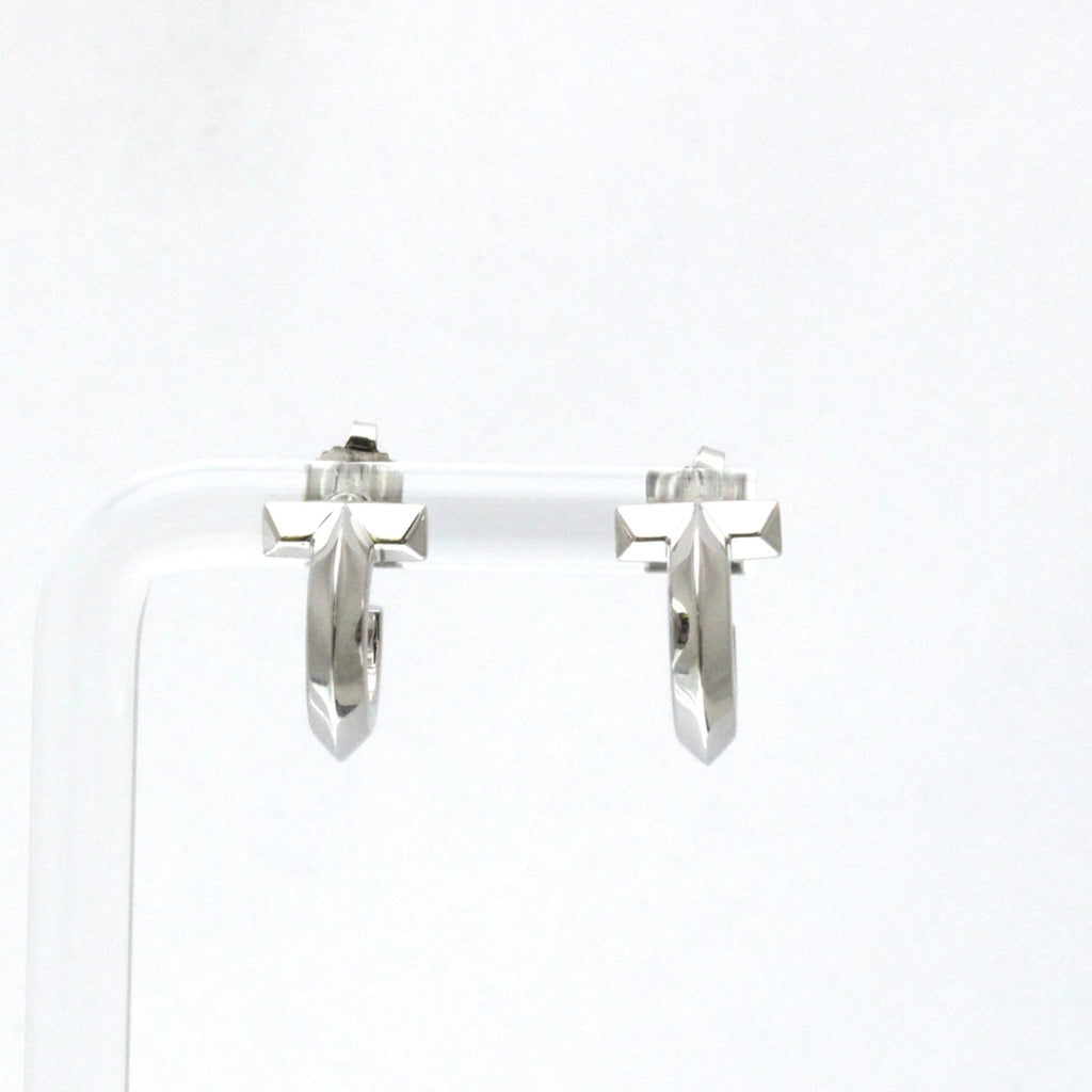 Earrings Hoop 18K White Gold