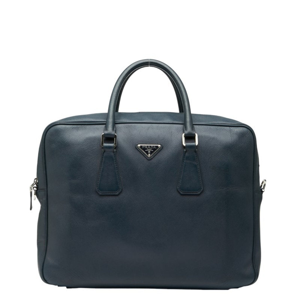 Convertible Zip Around Briefcase Saffiano Leather Medium