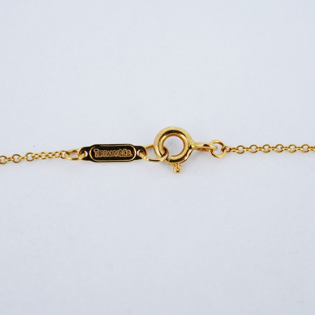 Pendant Necklace Platinum and 18K Yellow Gold With Diamond