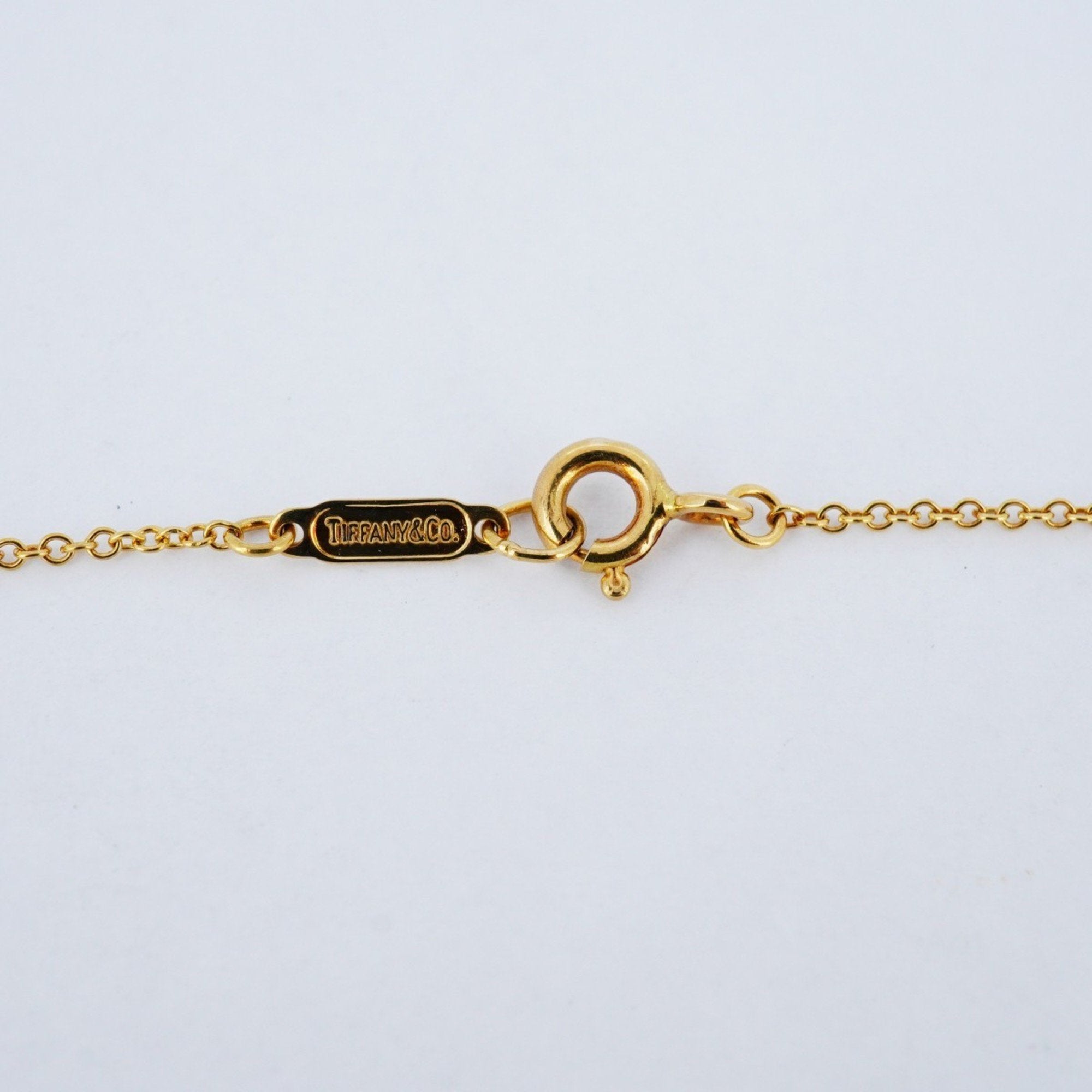 Pendant Necklace Platinum and 18K Yellow Gold With Diamond