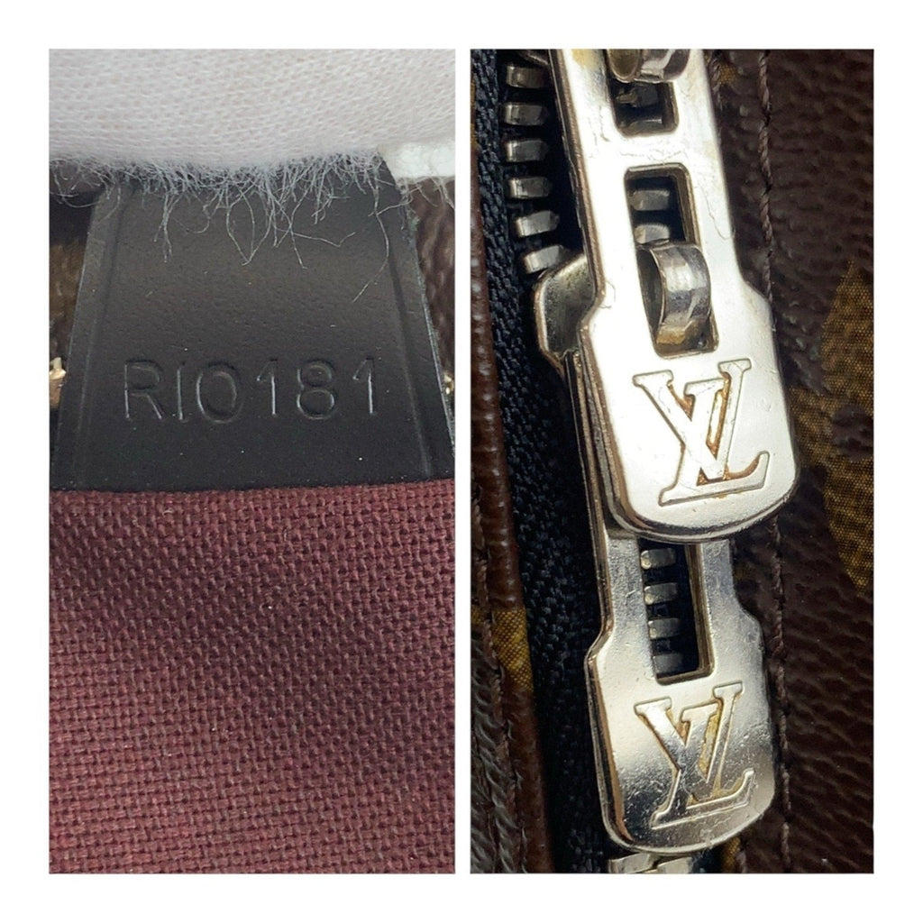 Porte-Documents Voyage Bag Macassar Monogram Canvas