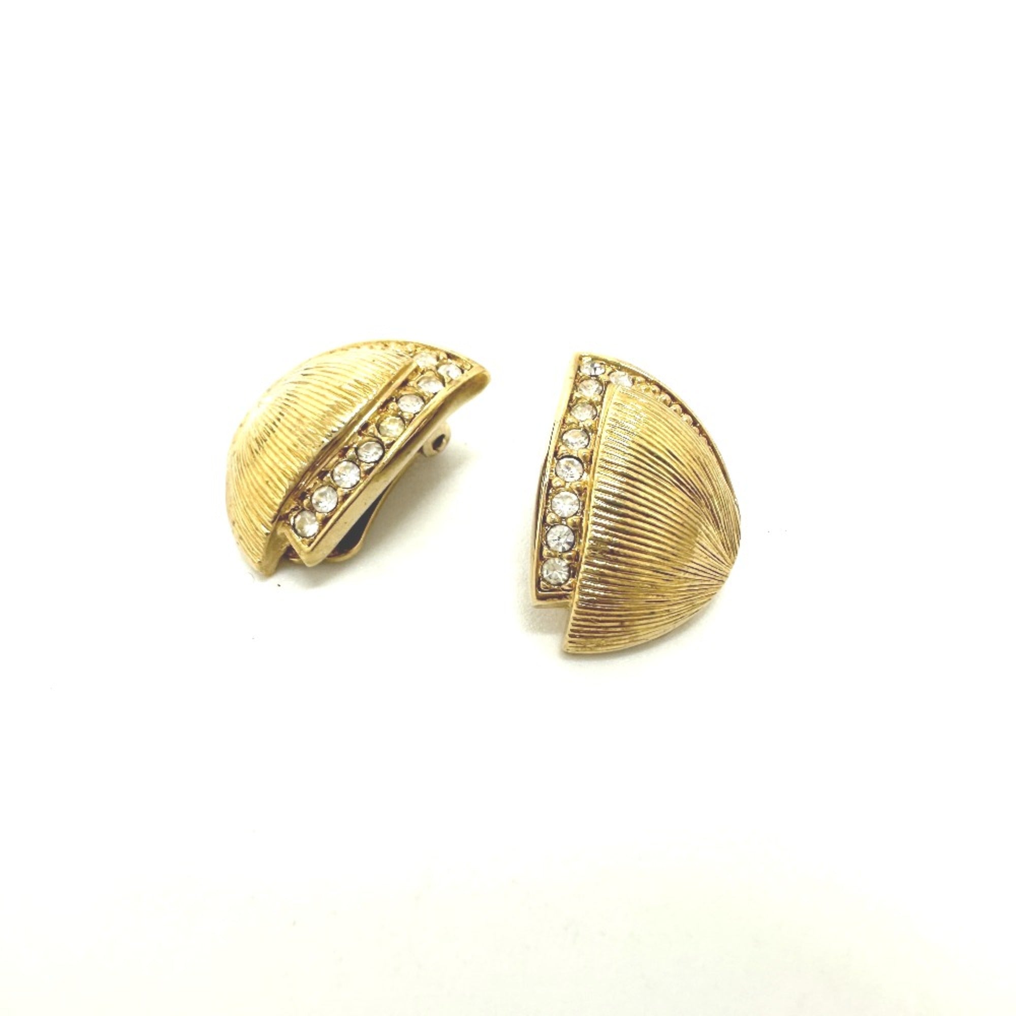 Earrings Gold-Tone Metal