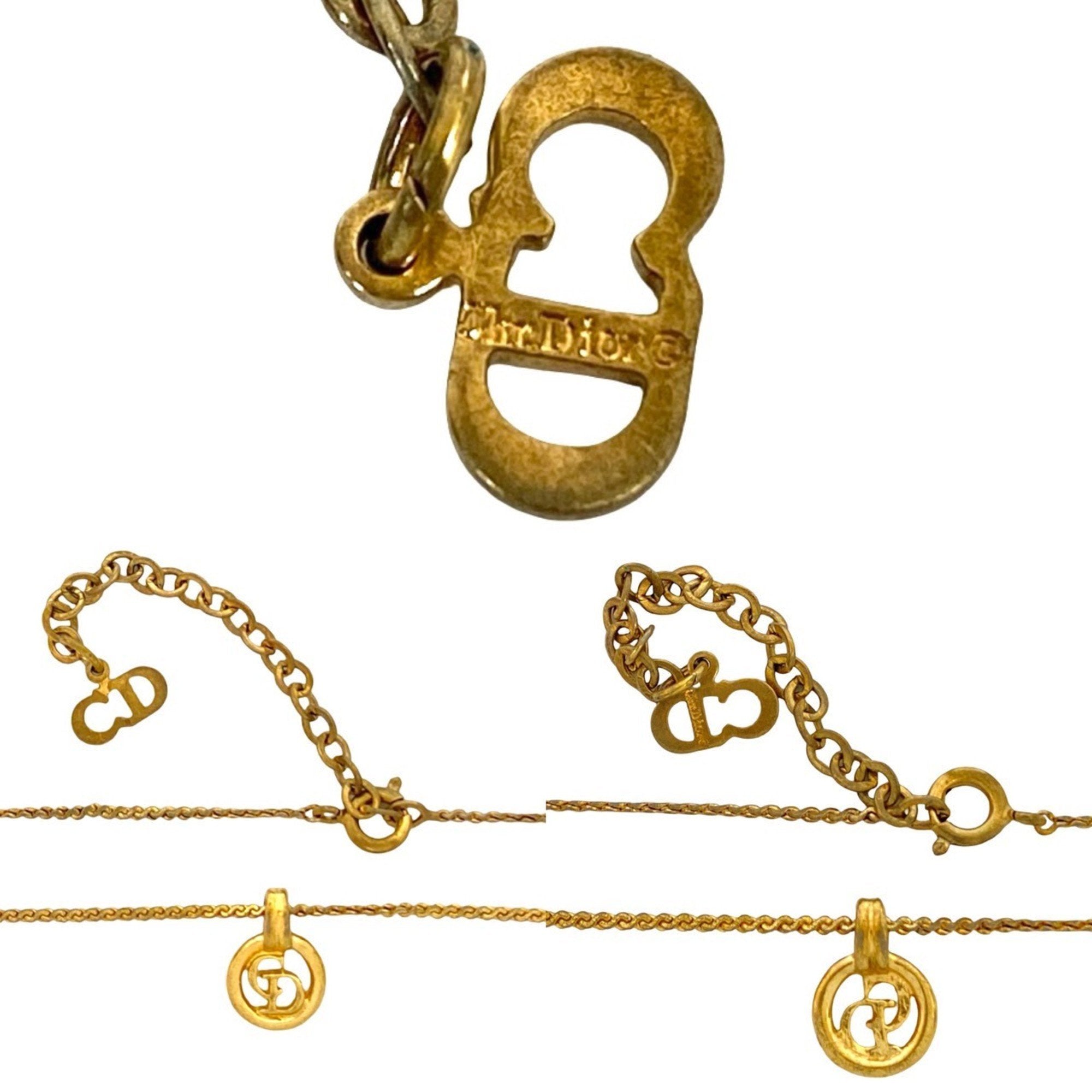 CD Pendant Necklace Gold