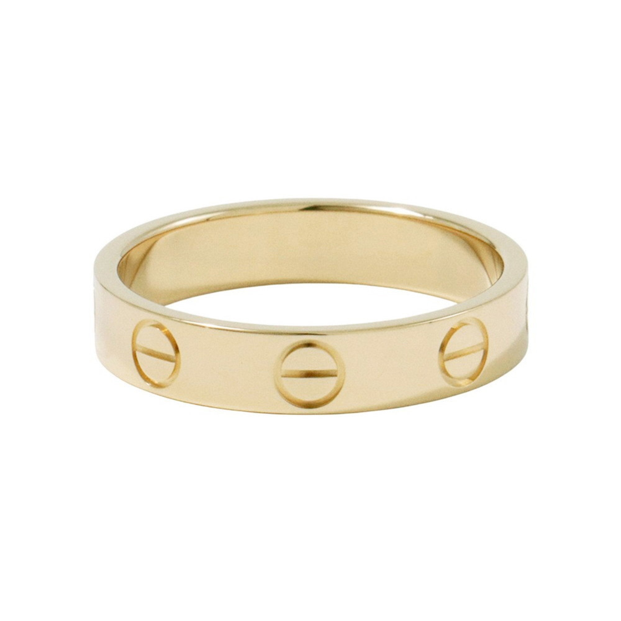 Love Band Ring 18K Yellow Gold Small
