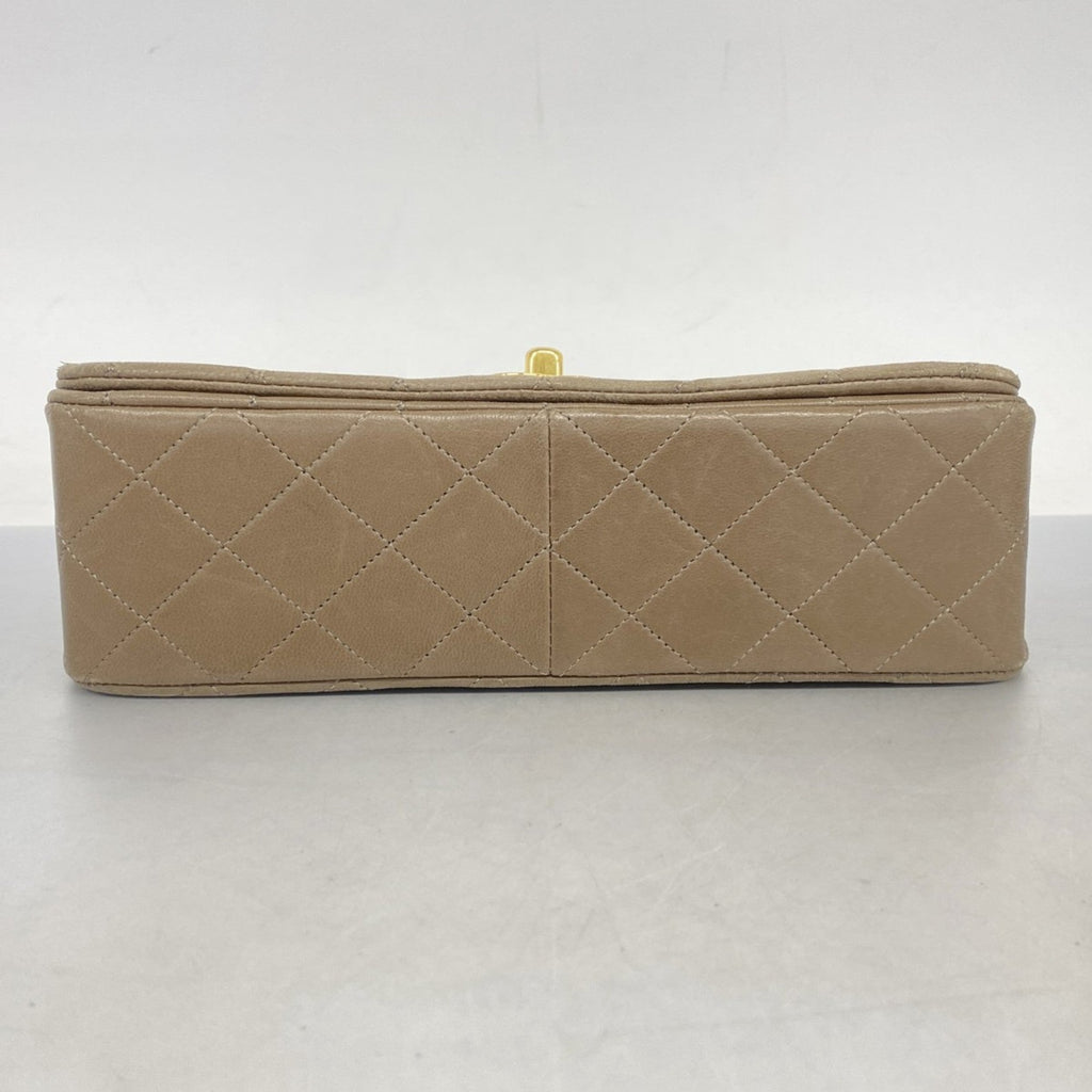 Vintage Full Flap Bag Quilted Lambskin Medium