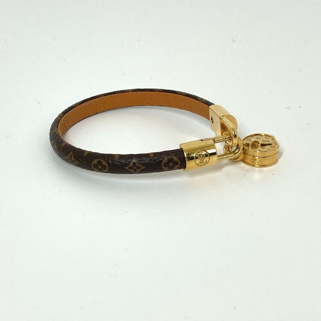 Monogram Bracelet Canvas Brown