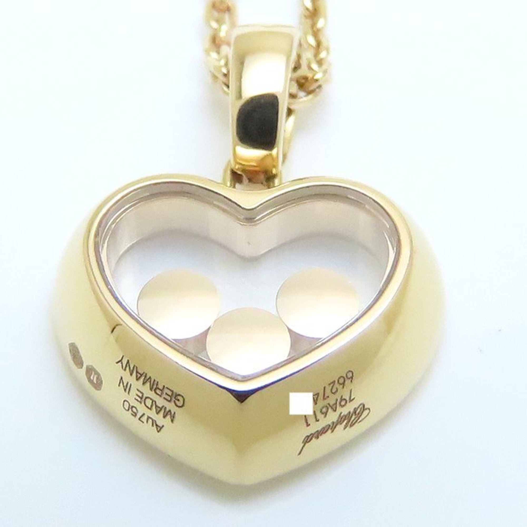Happy Diamonds Icon Pendant Necklace 18K Rose Gold