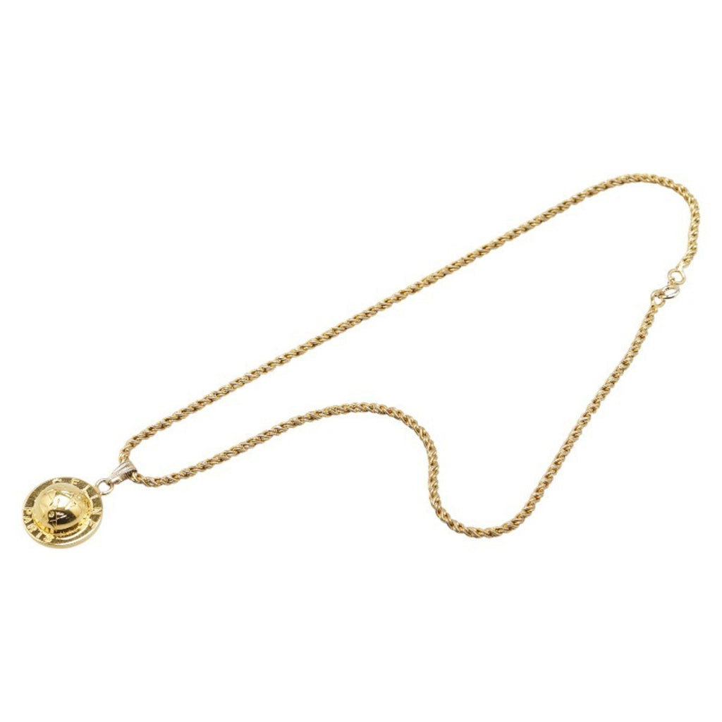 Vintage Star Ball Pendant Necklace Gold