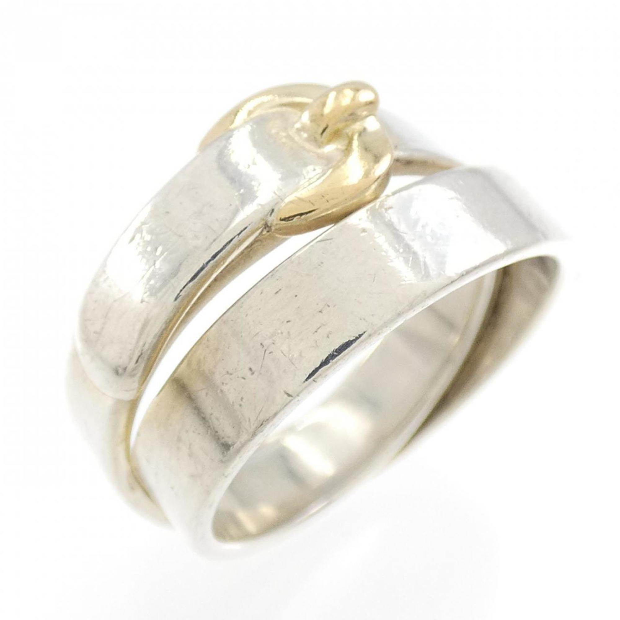 Ring Sterling Silver and 18K Yellow Gold