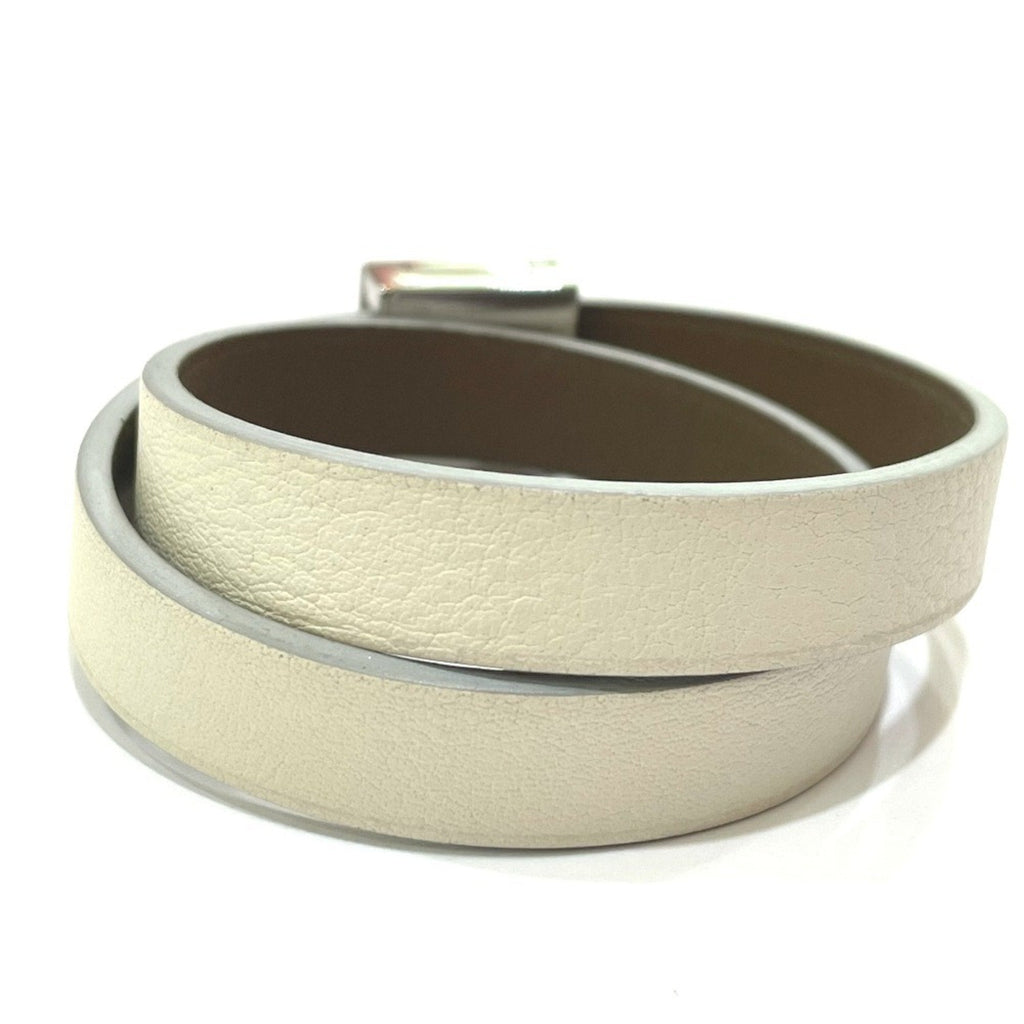 Medor Bracelet Swift Leather White
