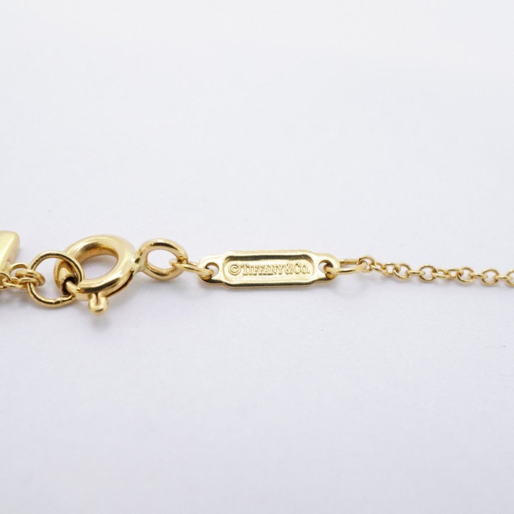 T Smile Pendant Necklace 18K Yellow Gold
