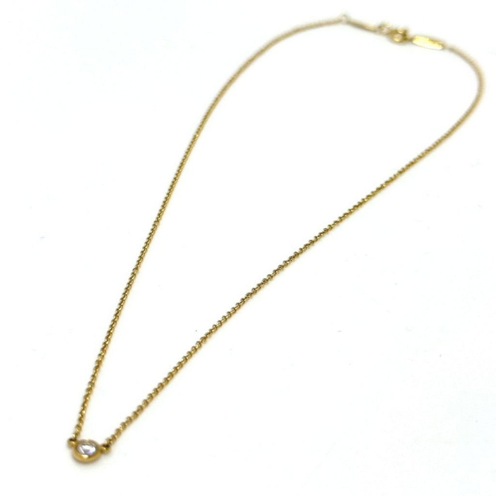 Elsa Peretti Pendant Necklace 18K Yellow Gold