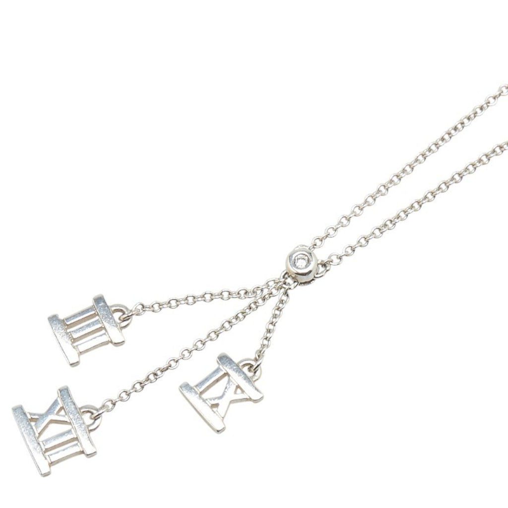 Atlas Pendant Necklace Sterling Silver