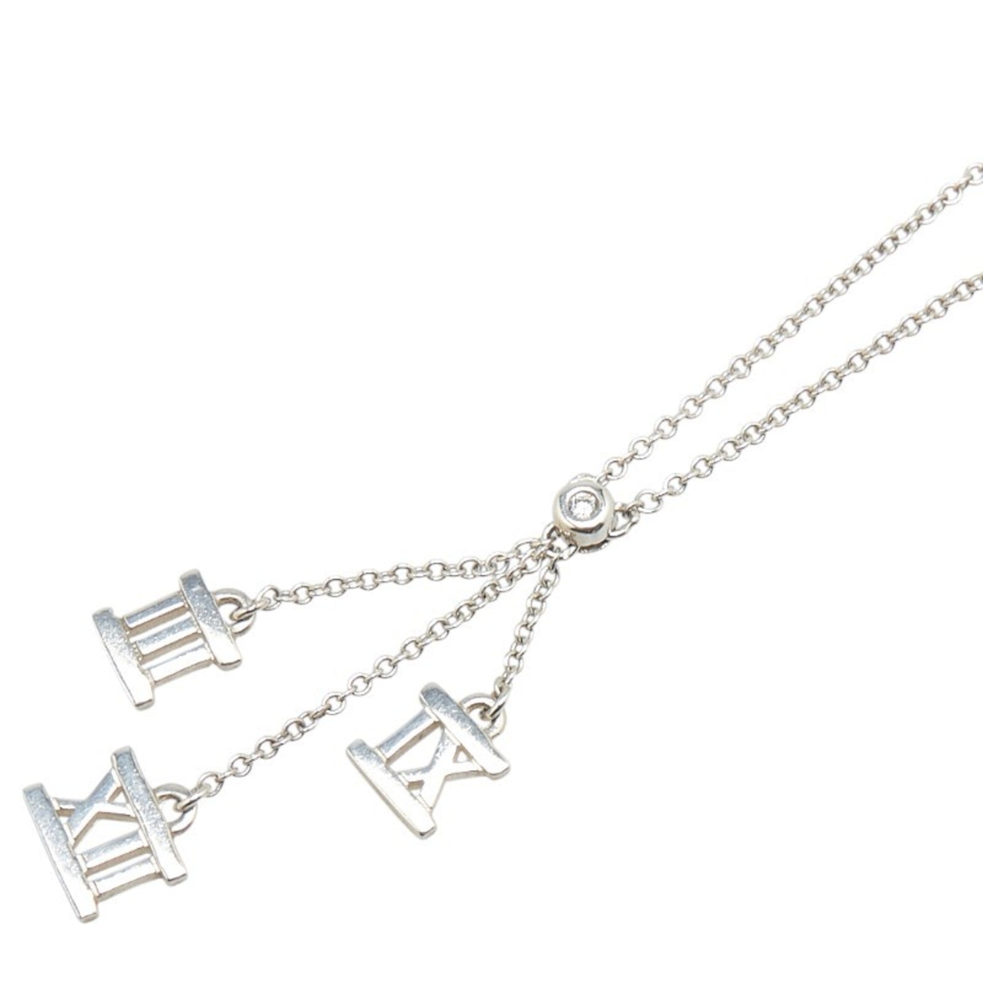 Atlas Pendant Necklace Sterling Silver