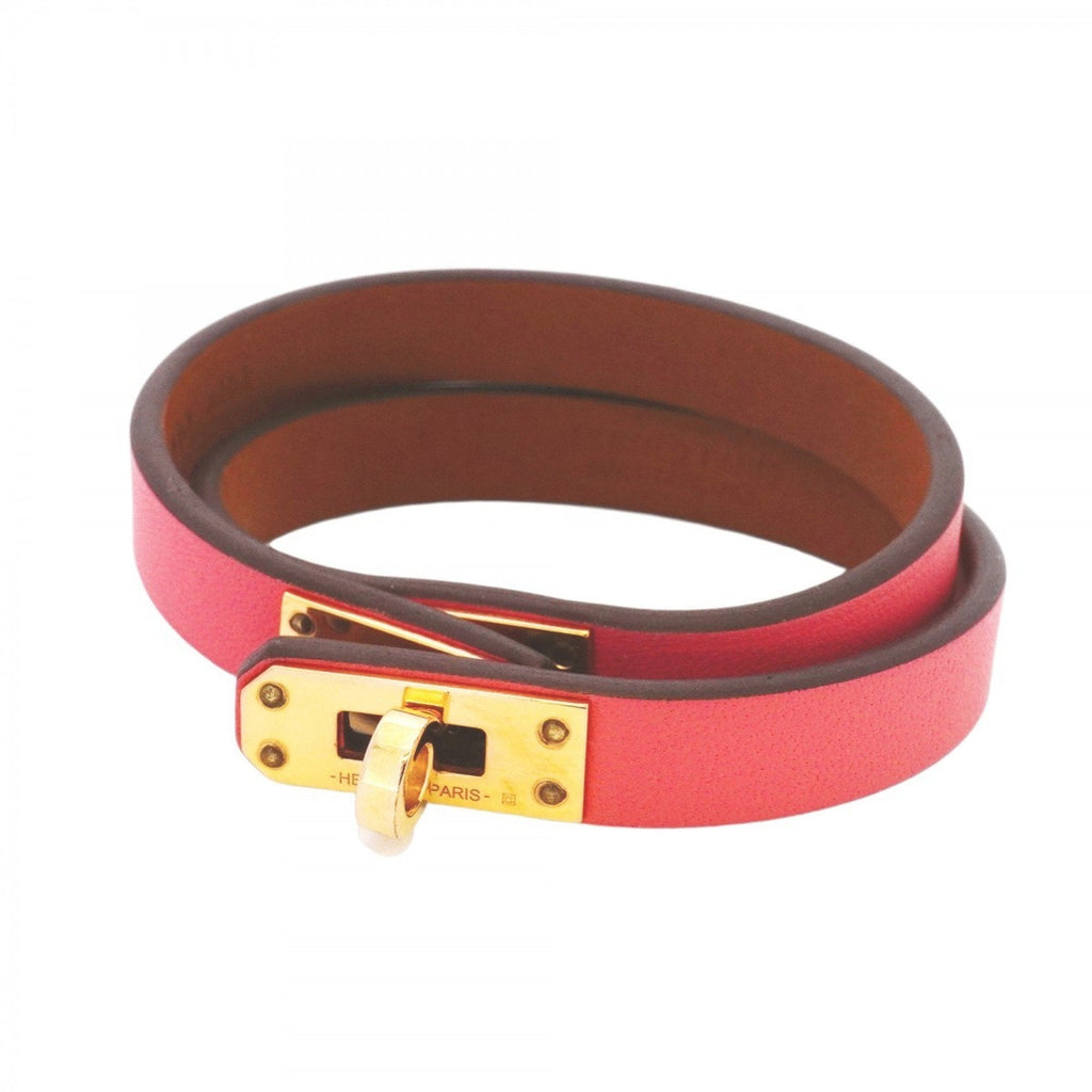 Bracelet Gold and Leather Mini