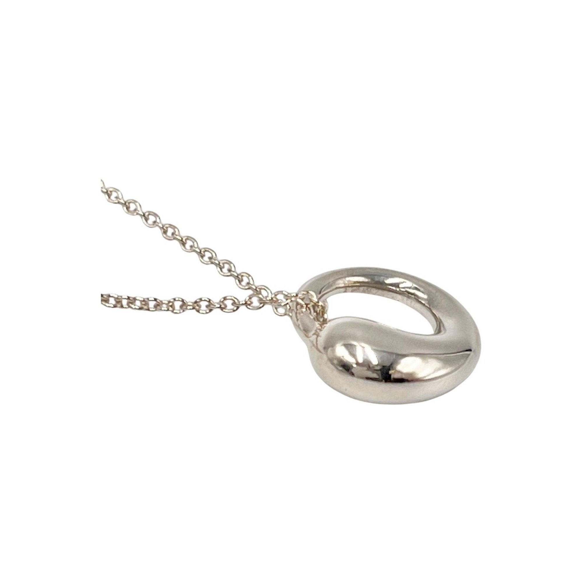 Eternal Circle Pendant Necklace Sterling Silver