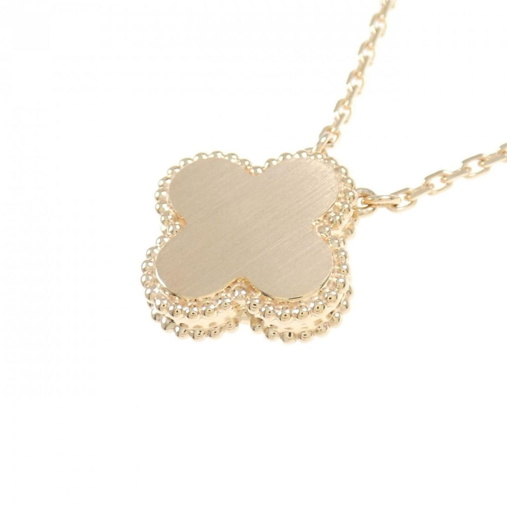 Vintage Alhambra Pendant Necklace 18K Rose Gold