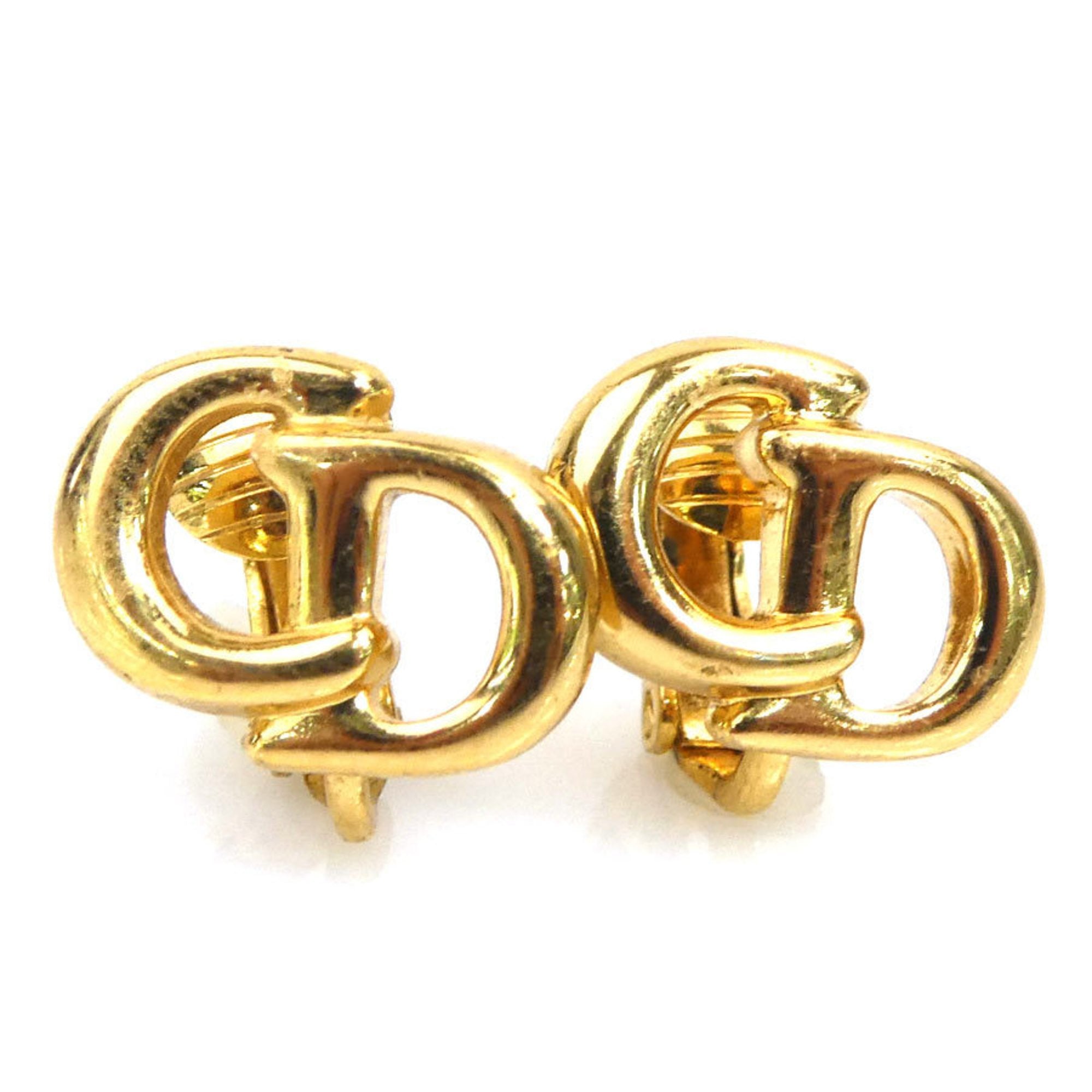 Clip-On Earrings Clip-On Gold-Tone Metal