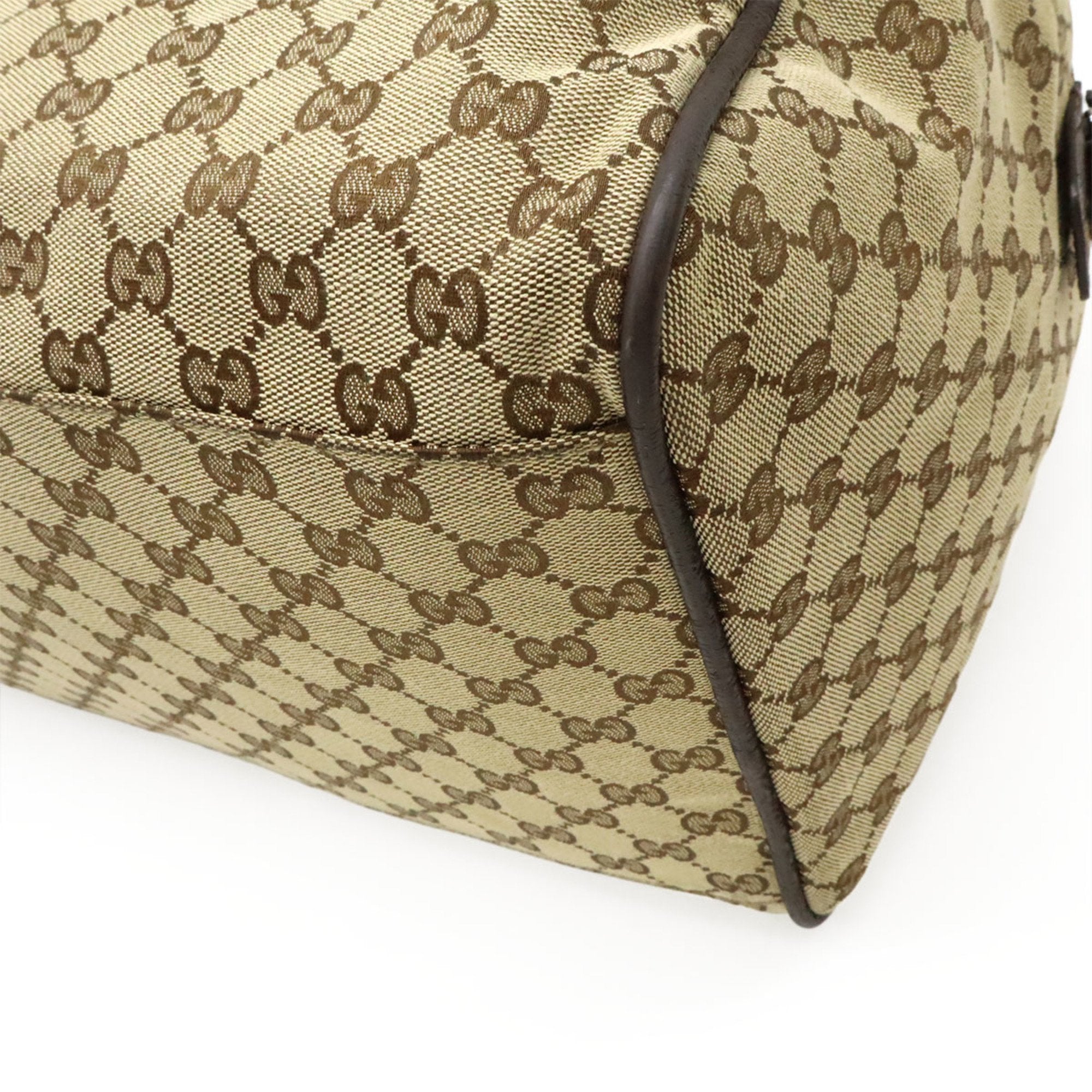 Web Carry On Duffle Bag GG Canvas Large