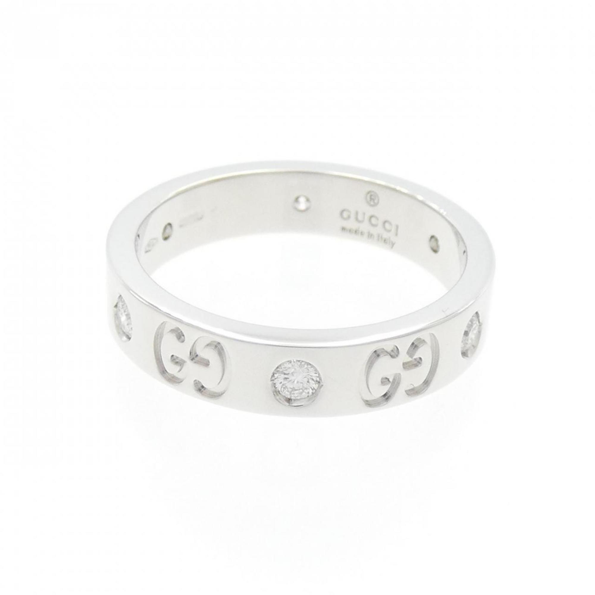Icon Ring 18K White Gold With Diamond
