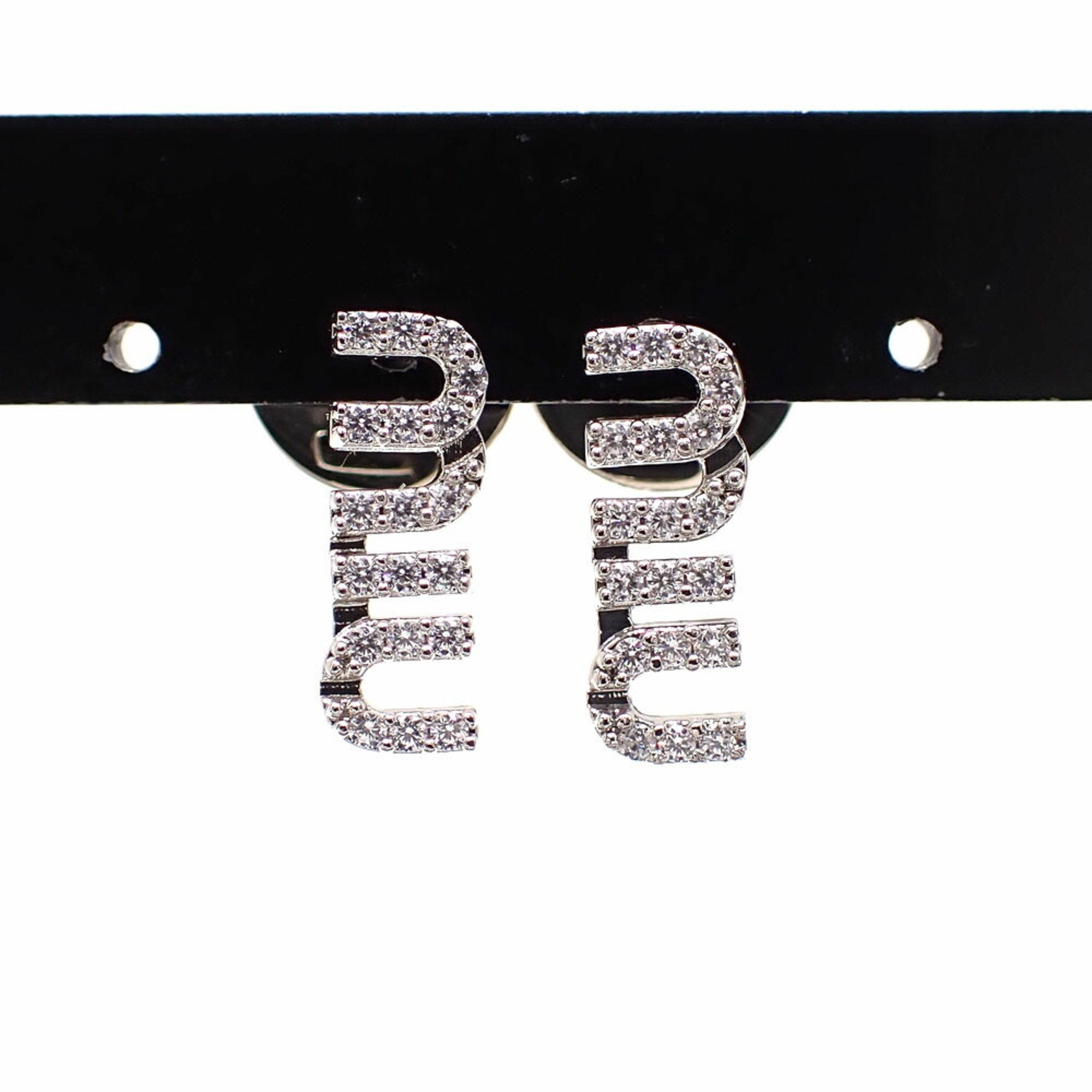 Crystal Earrings Metal