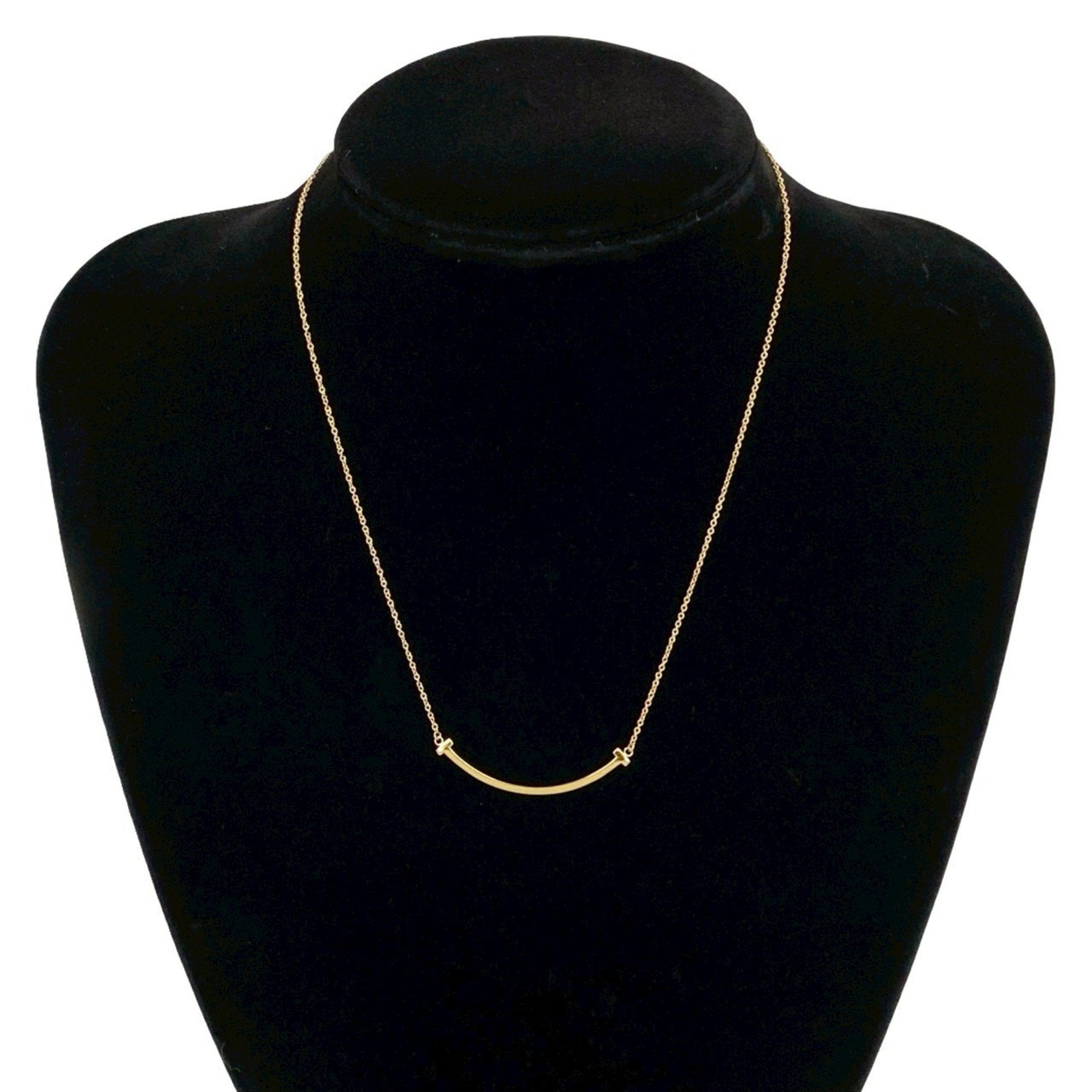 T Smile Pendant Necklace
