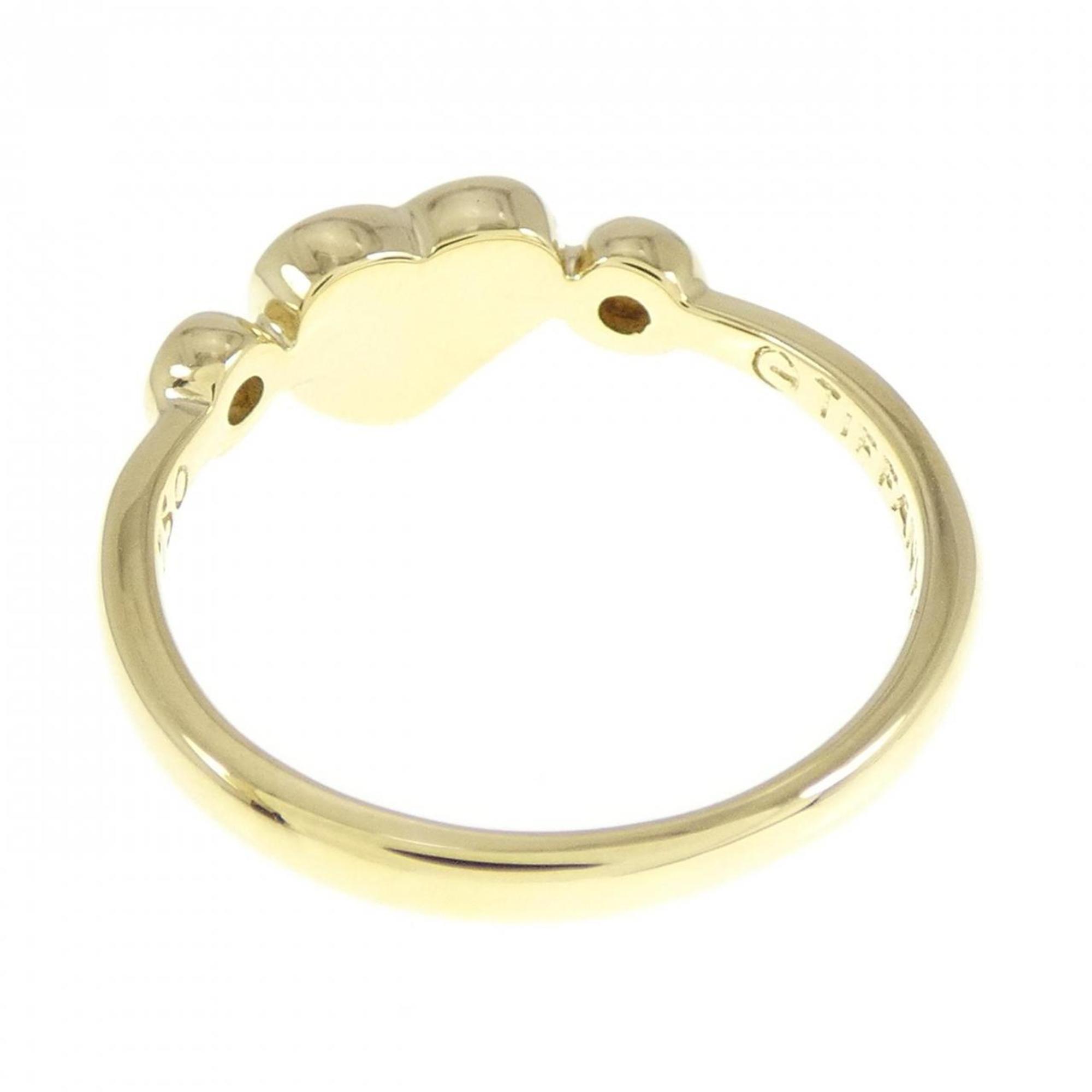 Heart Ring with Diamond Yellow