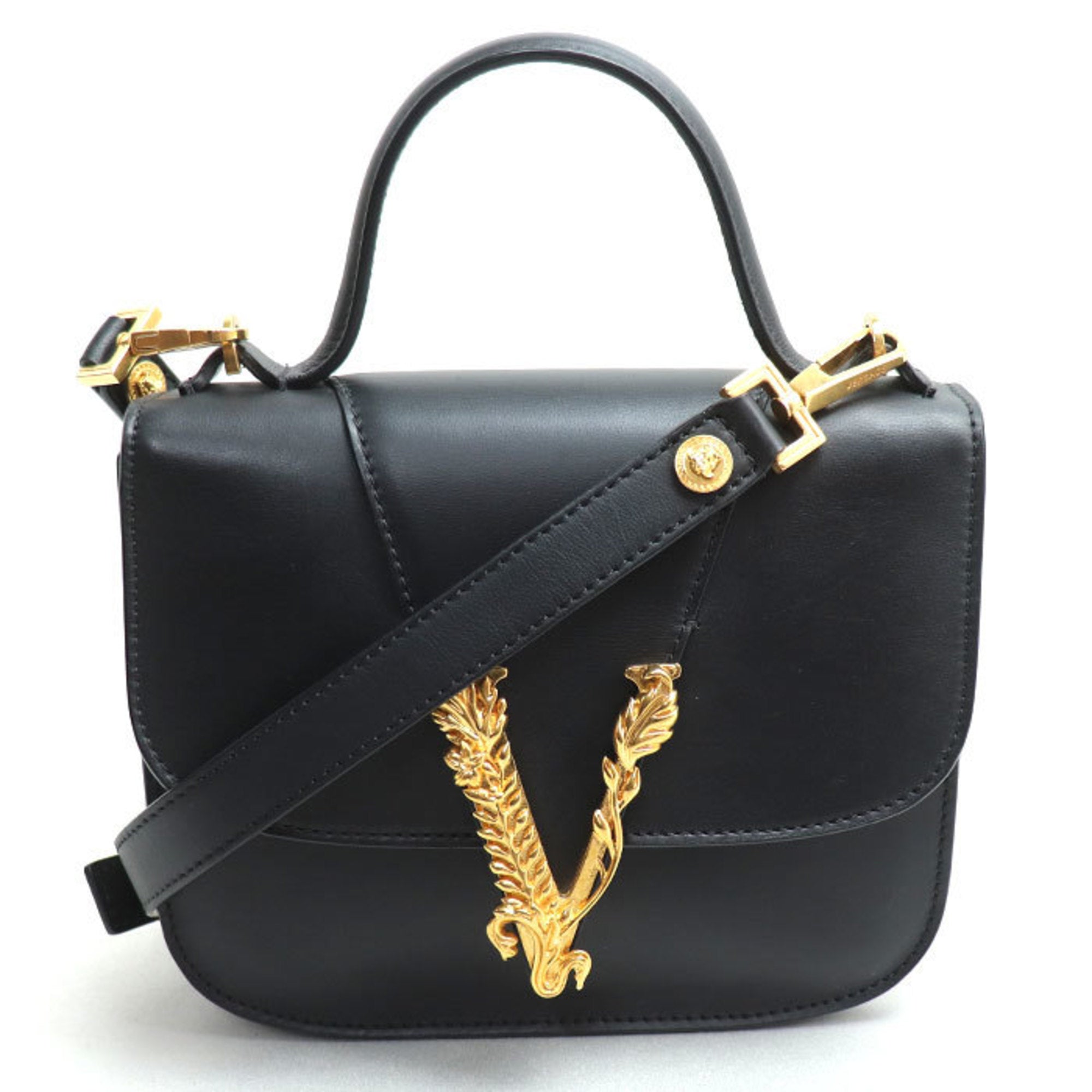 Virtus Top Handle Bag Leather Small