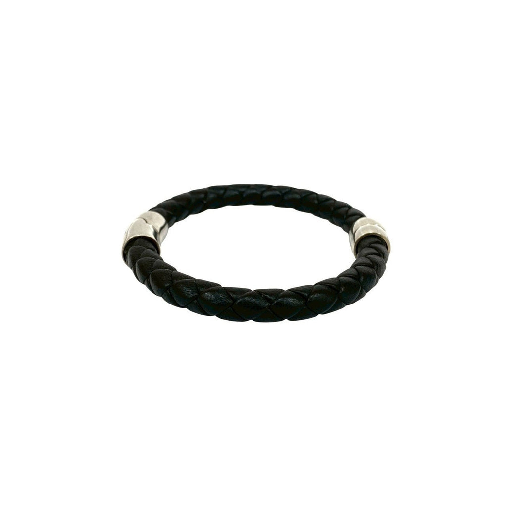 Bracelet Leather and Sterling Silver