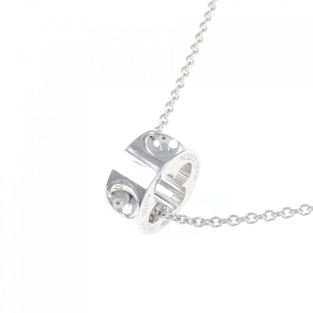 Empreinte Pendant Necklace 18K White Gold