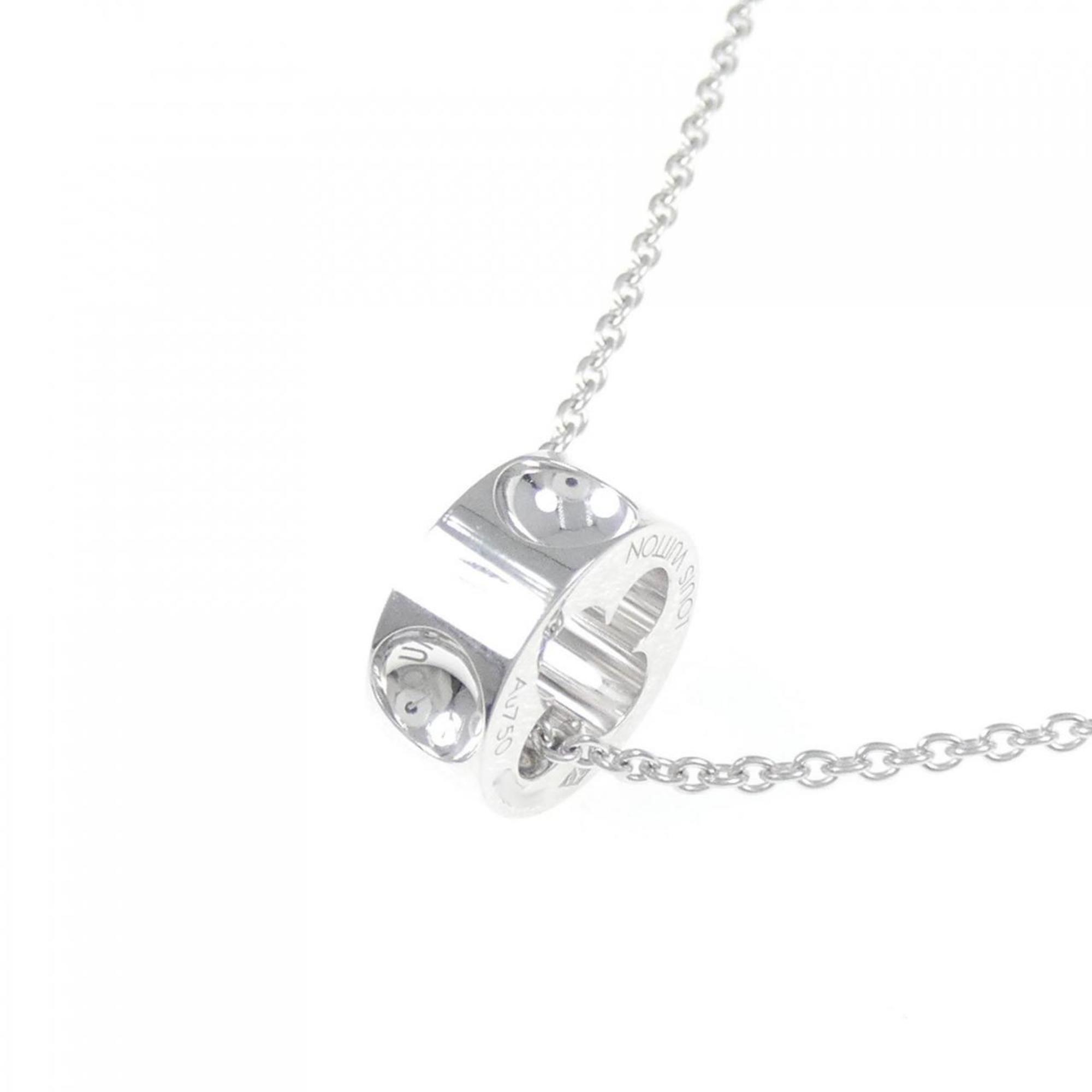 Empreinte Pendant Necklace 18K White Gold