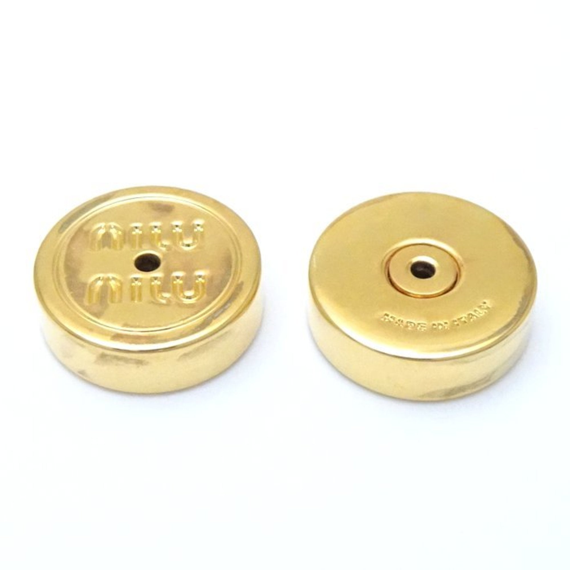Earrings Gold-Tone Metal
